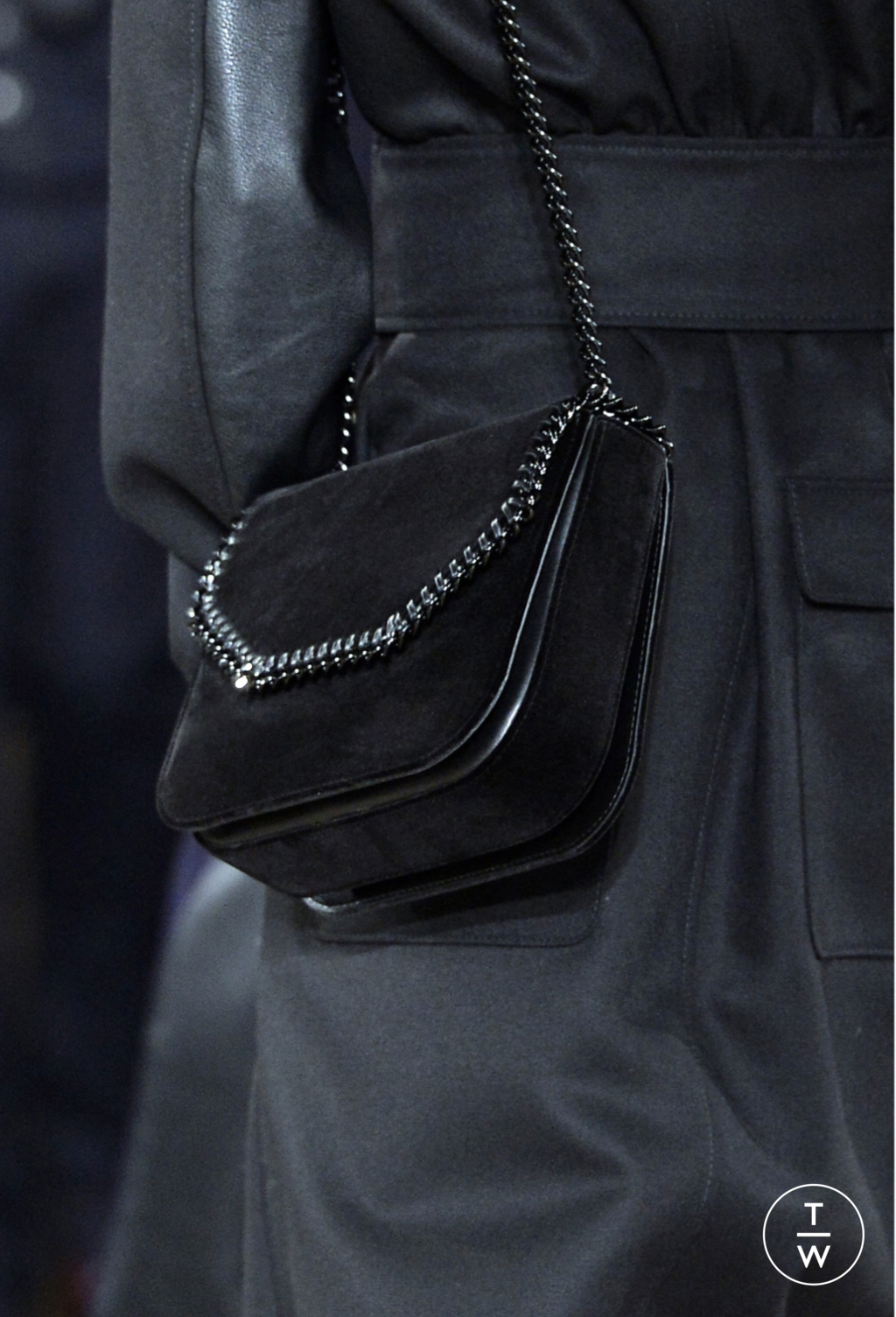 Fashion Week  Fall/Winter 2017 look 15 from the Stella McCartney collection womenswear accessories