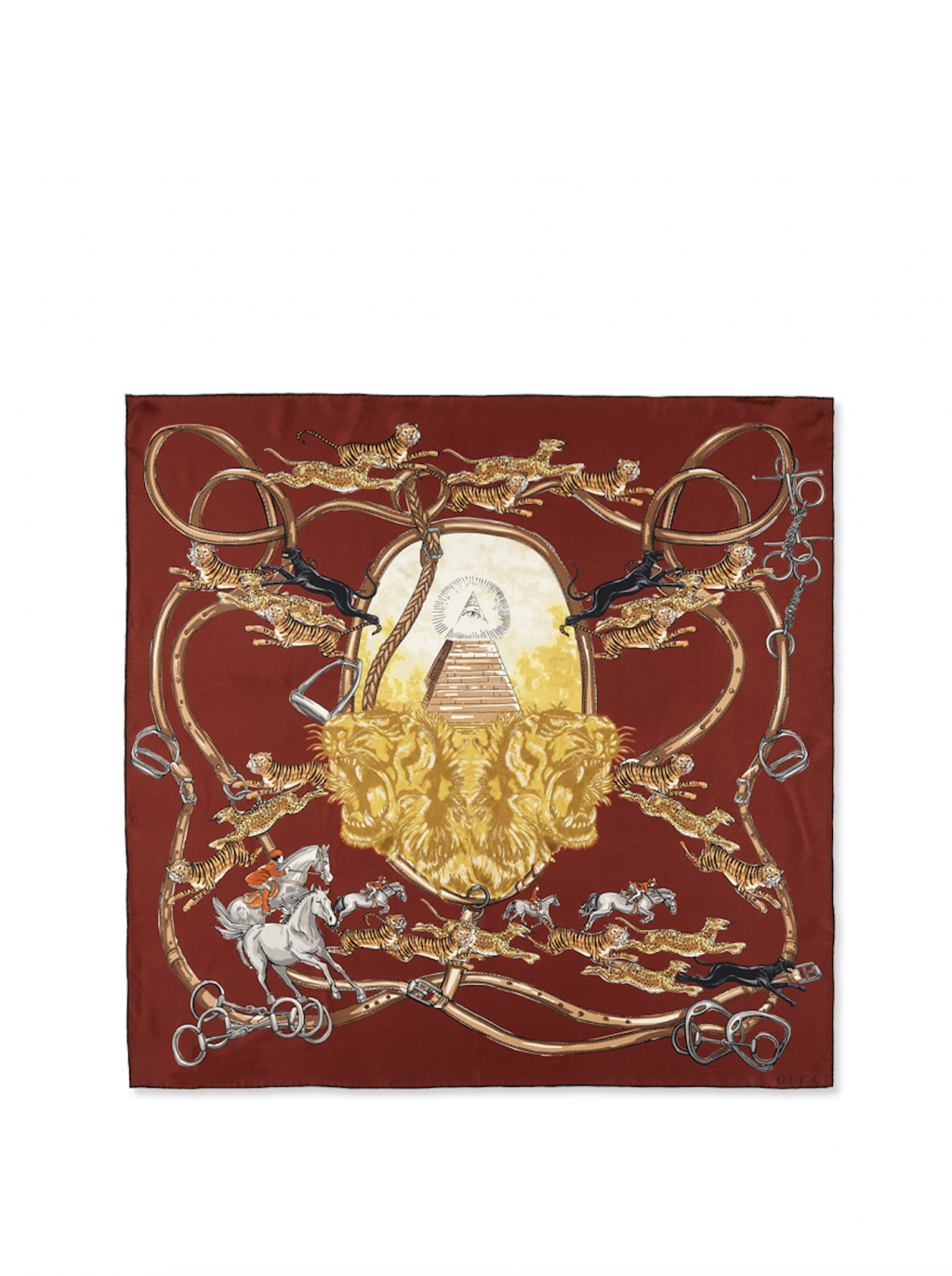 Fashion Week Milan Fall/Winter 2018 look 37 from the Gucci collection womenswear accessories