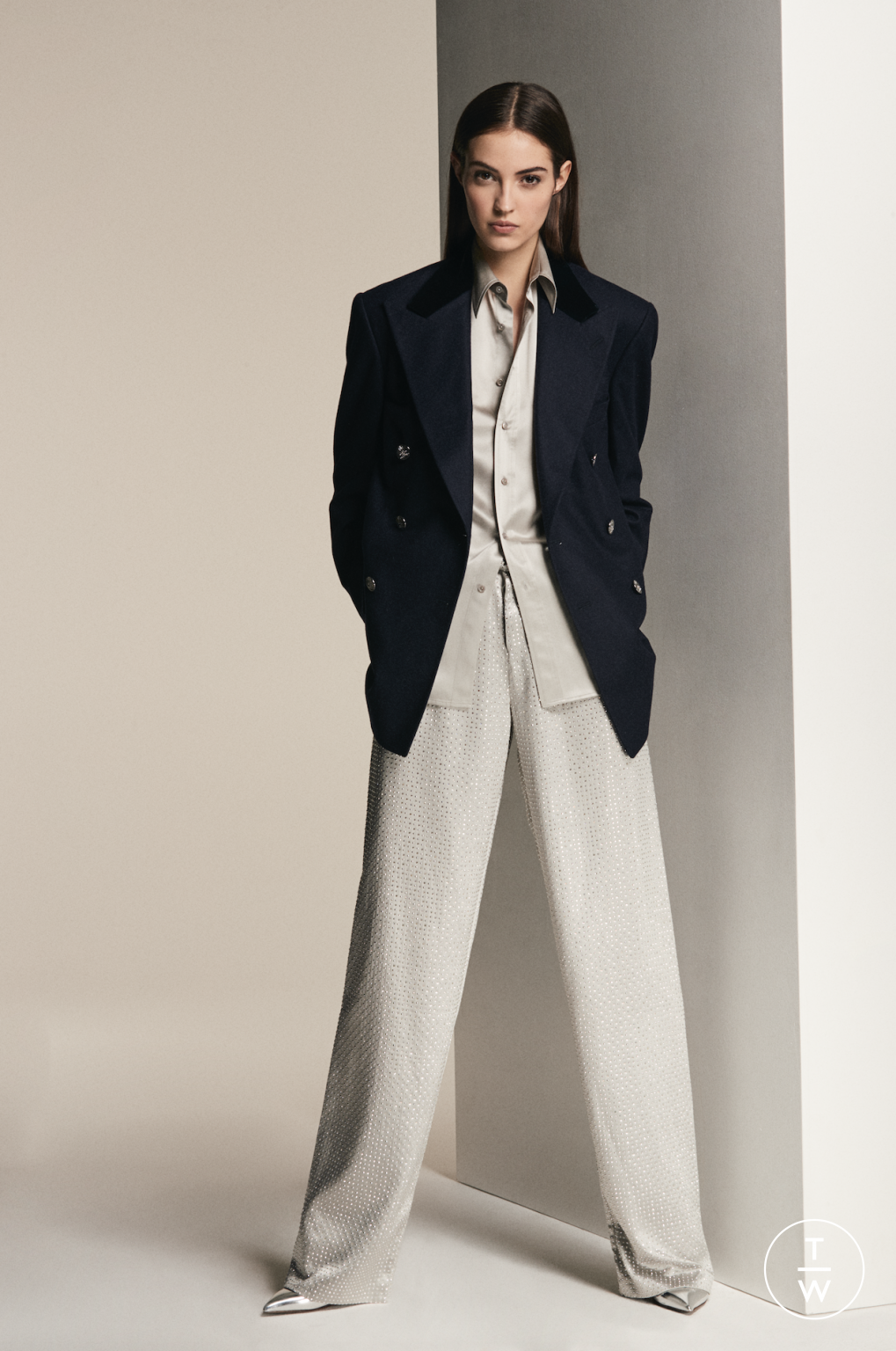 Fashion Week New York Pre-Fall 2018 look 14 from the Ralph Lauren collection womenswear