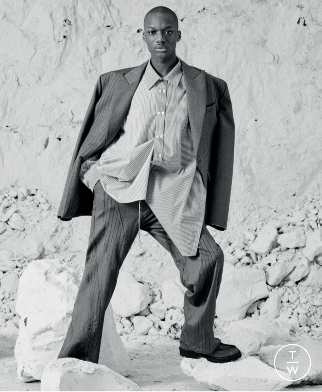 Fashion Week  Fall/Winter 2021 look 9 de la collection Bluemarble menswear