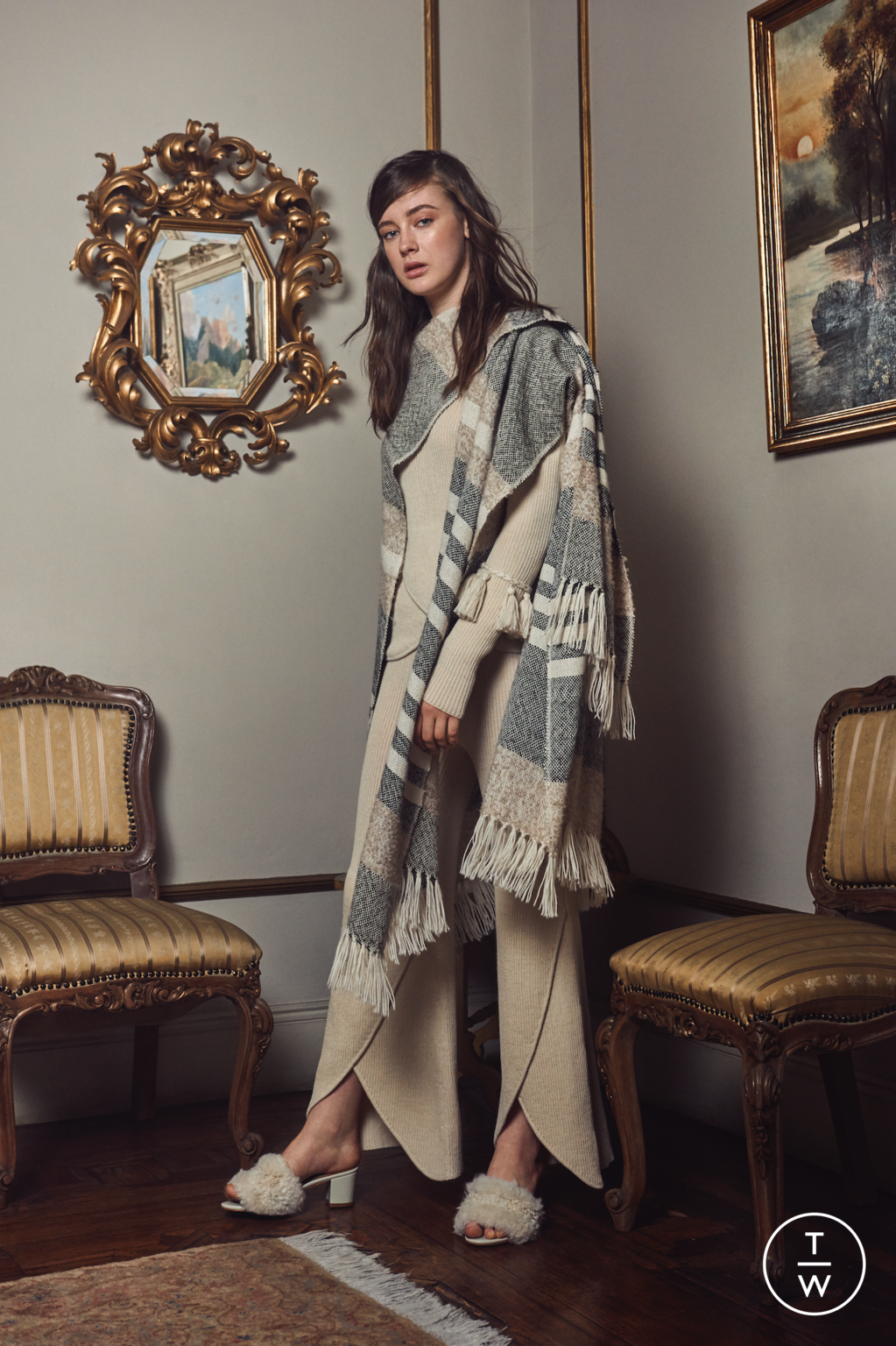 Fashion Week Paris Fall/Winter 2019 look 1 de la collection Ayni womenswear