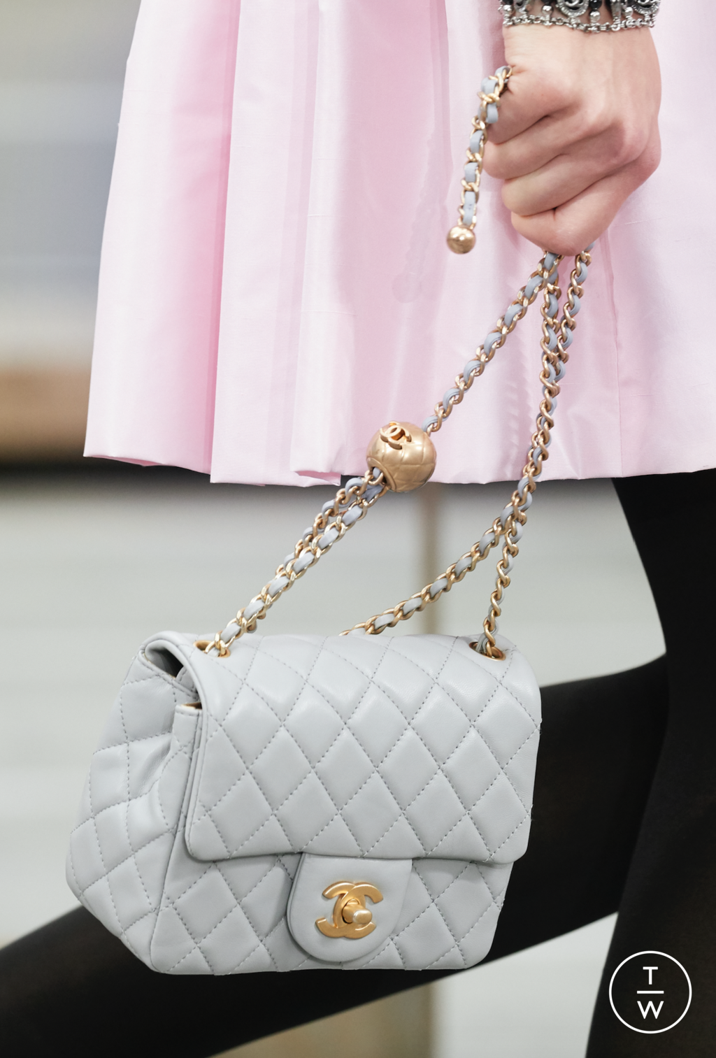 Fashion Week Paris Spring/Summer 2020 look 42 from the Chanel collection womenswear accessories