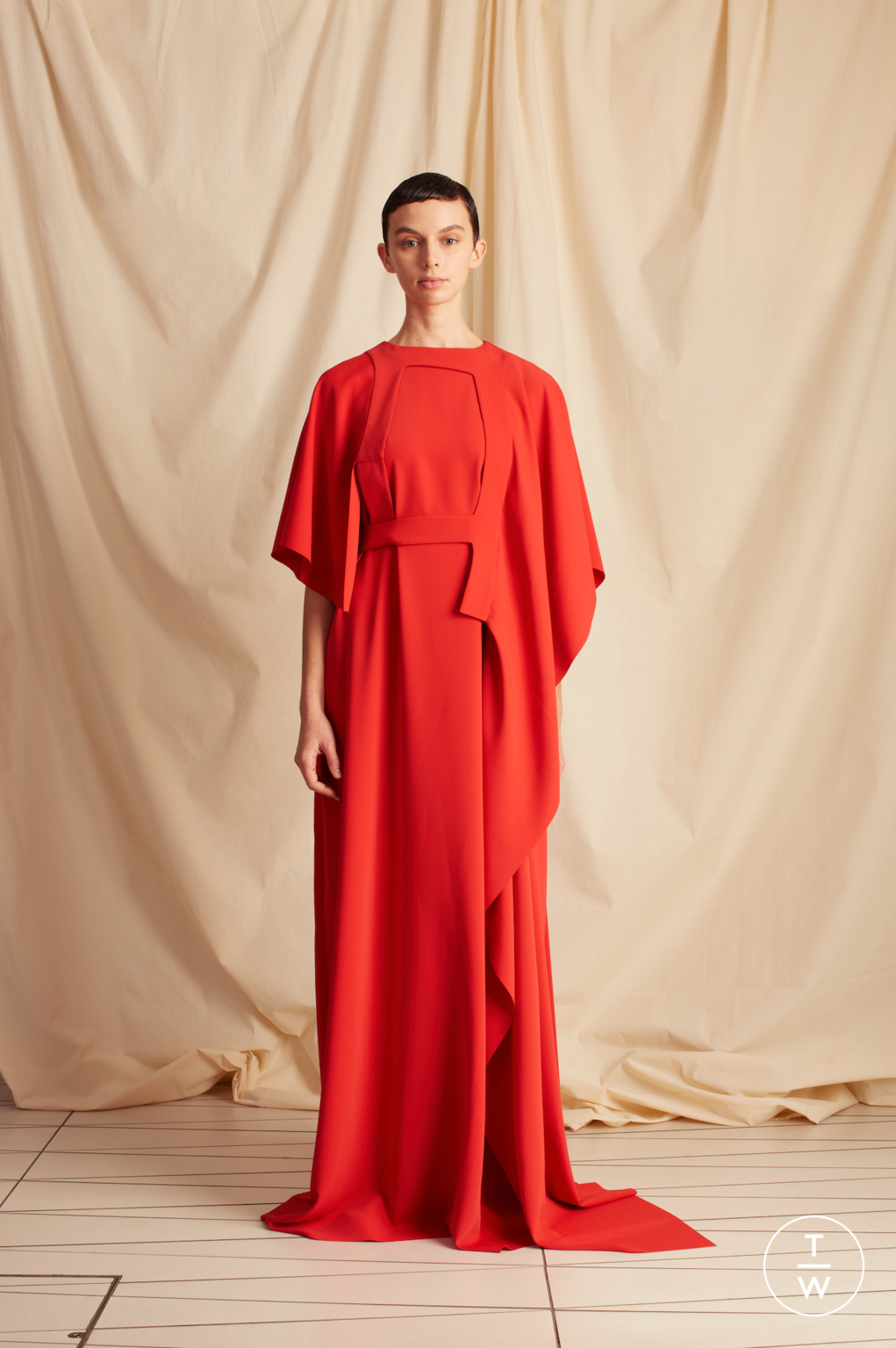 Fashion Week London Pre-Fall 2020 look 13 from the Chalayan collection womenswear