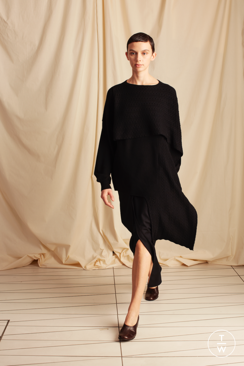 Fashion Week London Pre-Fall 2020 look 22 from the Chalayan collection womenswear