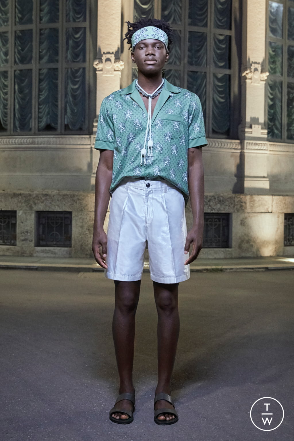 Fashion Week Milan Spring/Summer 2021 look 13 from the Serdar collection 男装