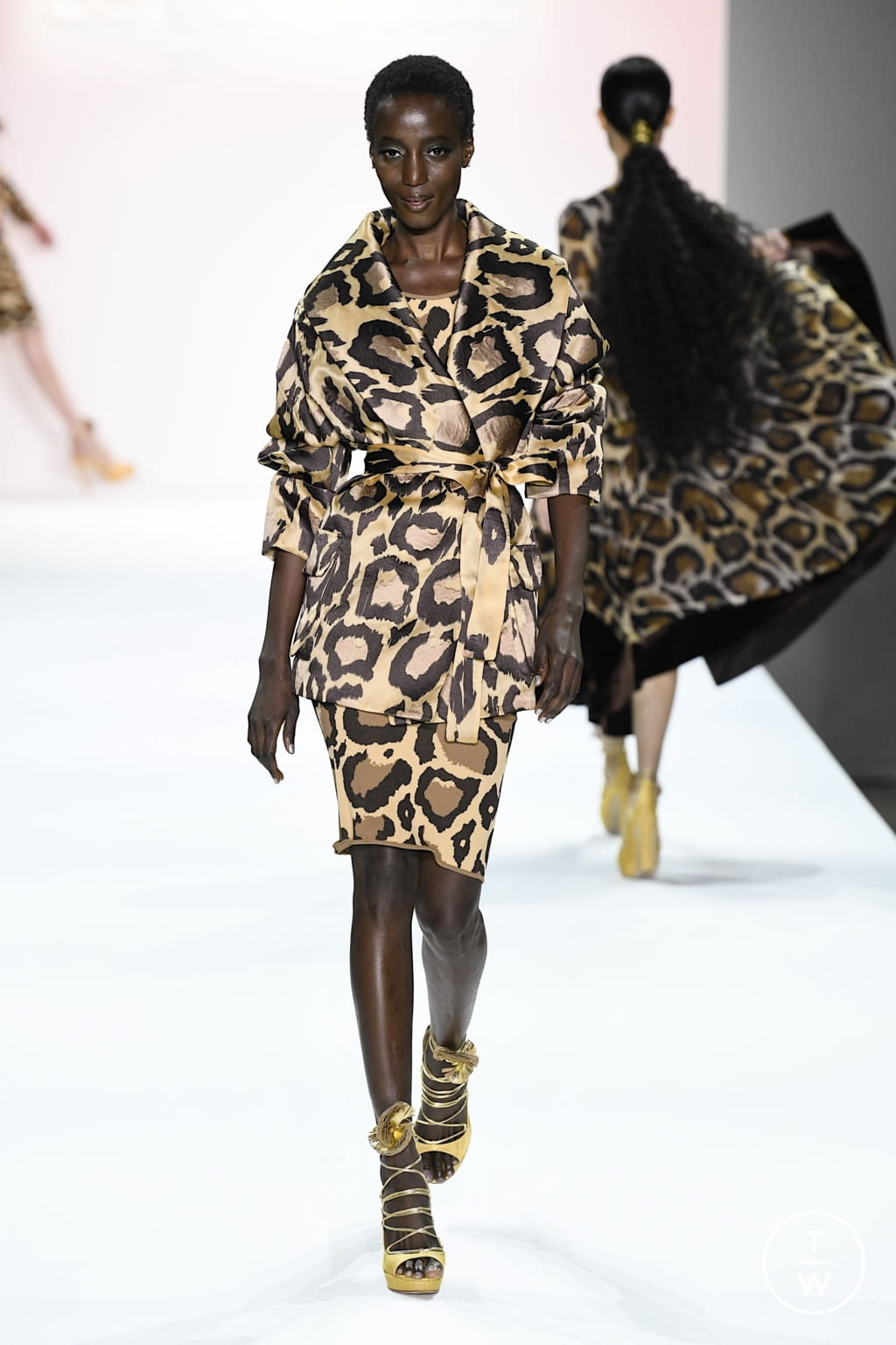 Fashion Week New York Spring/Summer 2022 look 3 from the Sergio Hudson collection womenswear