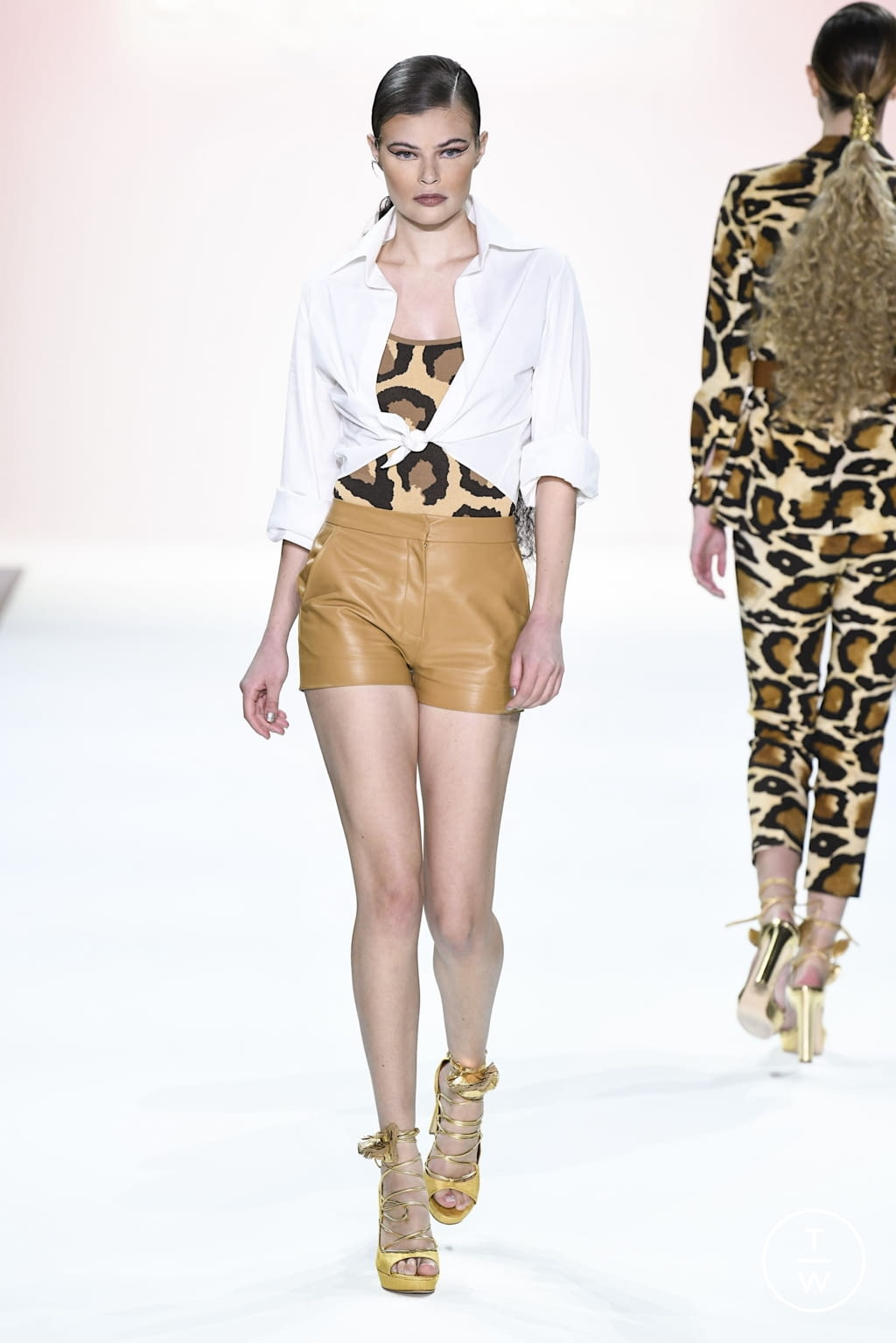 Fashion Week New York Spring/Summer 2022 look 8 de la collection Sergio Hudson womenswear
