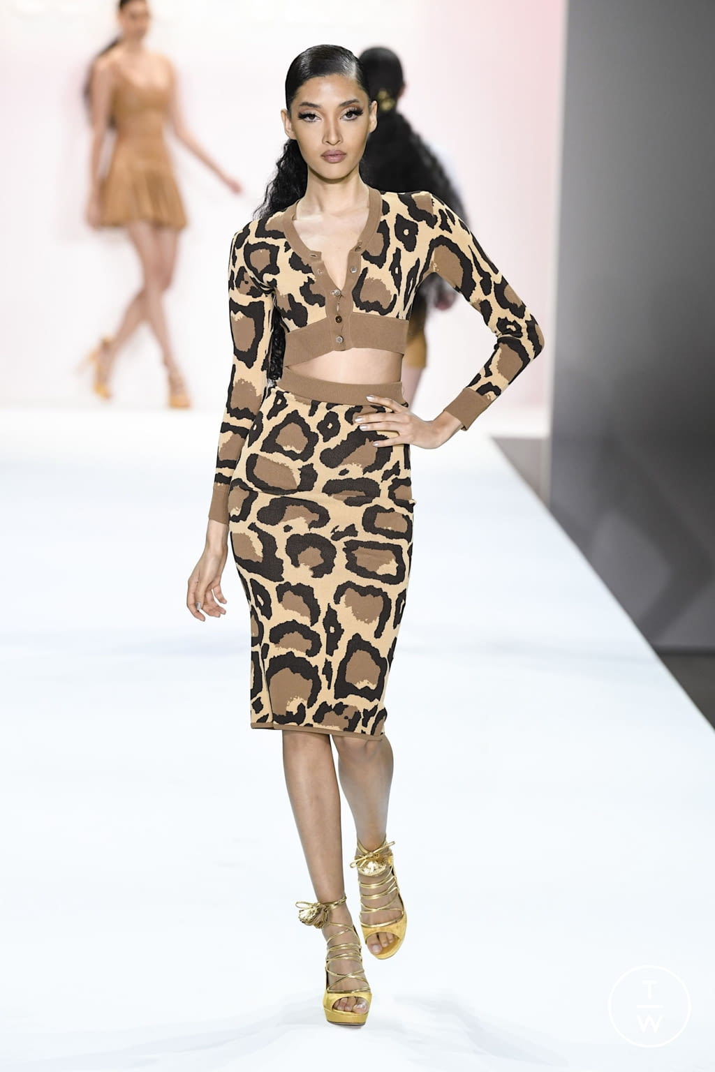 Fashion Week New York Spring/Summer 2022 look 9 from the Sergio Hudson collection womenswear
