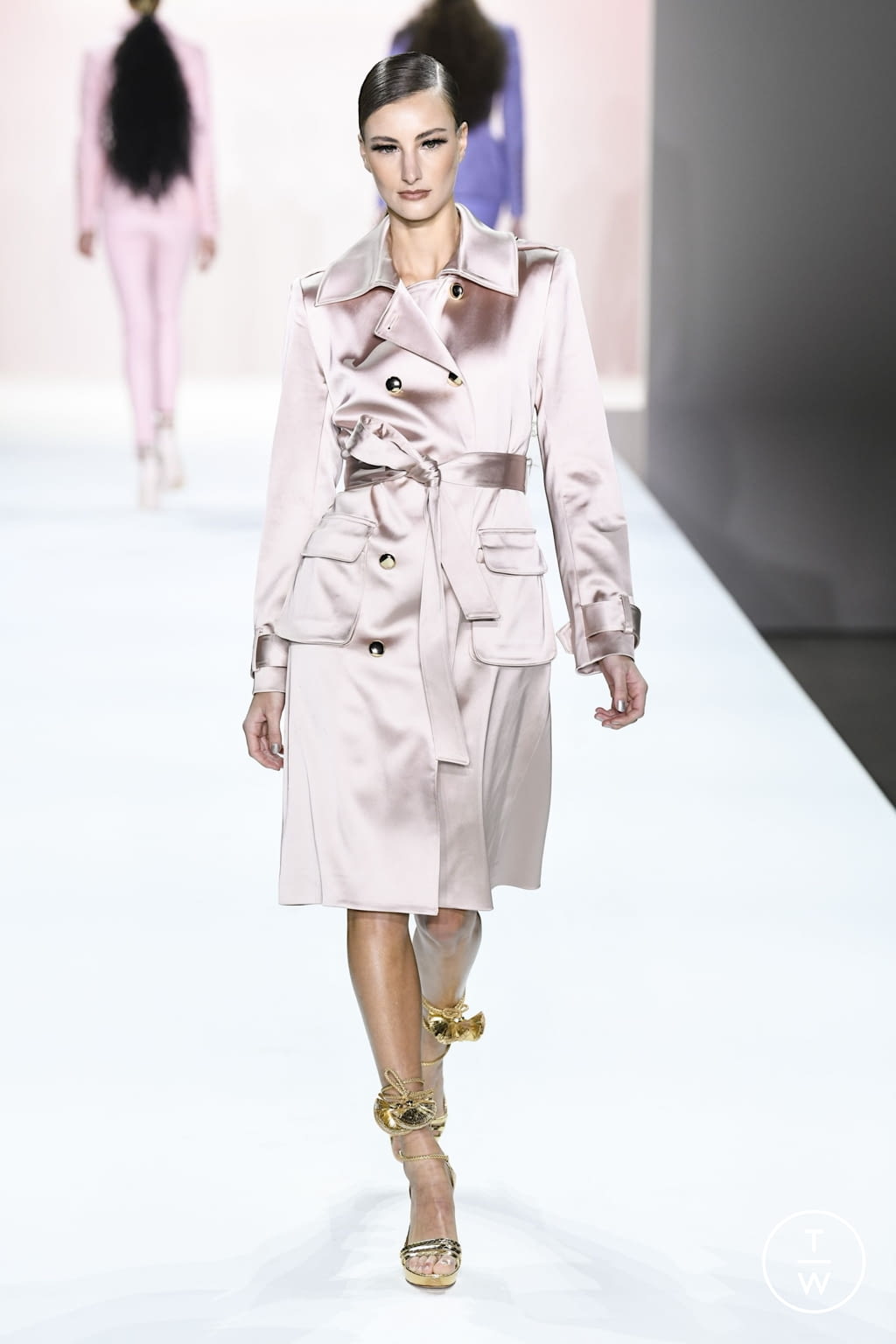 Fashion Week New York Spring/Summer 2022 look 19 de la collection Sergio Hudson womenswear
