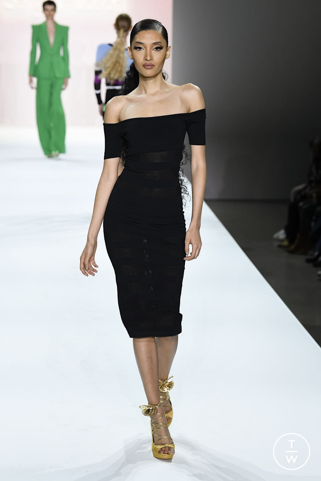 Fashion Week New York Spring/Summer 2022 look 30 from the Sergio Hudson collection womenswear