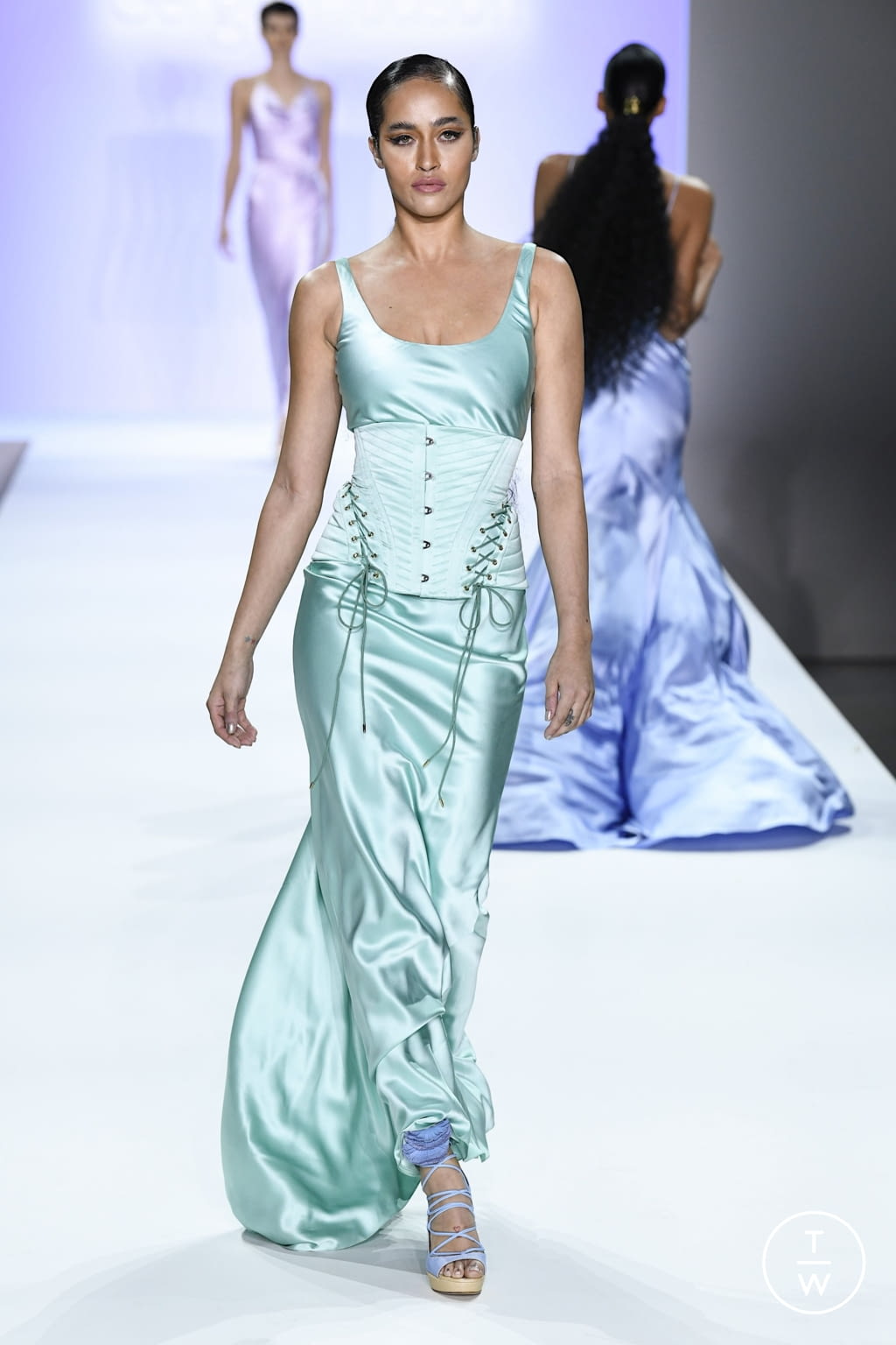 Fashion Week New York Spring/Summer 2022 look 51 de la collection Sergio Hudson womenswear