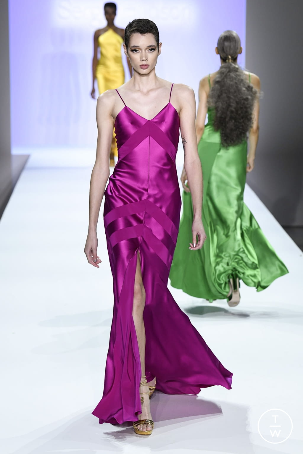 Fashion Week New York Spring/Summer 2022 look 54 de la collection Sergio Hudson womenswear