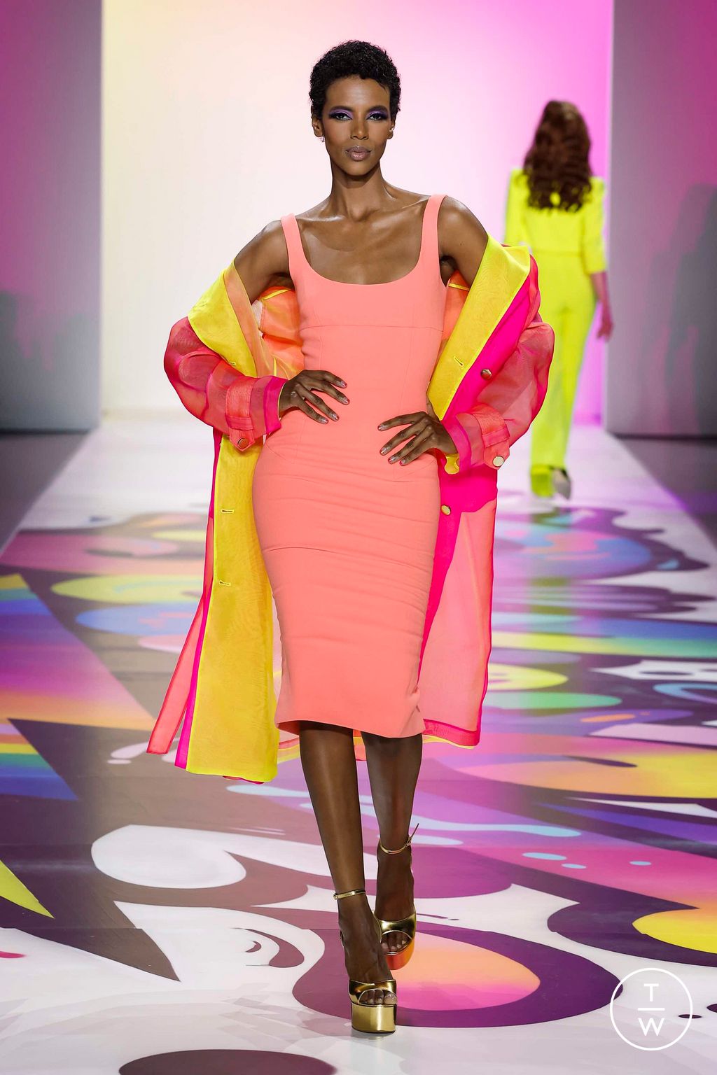 Fashion Week New York Spring/Summer 2023 look 3 from the Sergio Hudson collection womenswear
