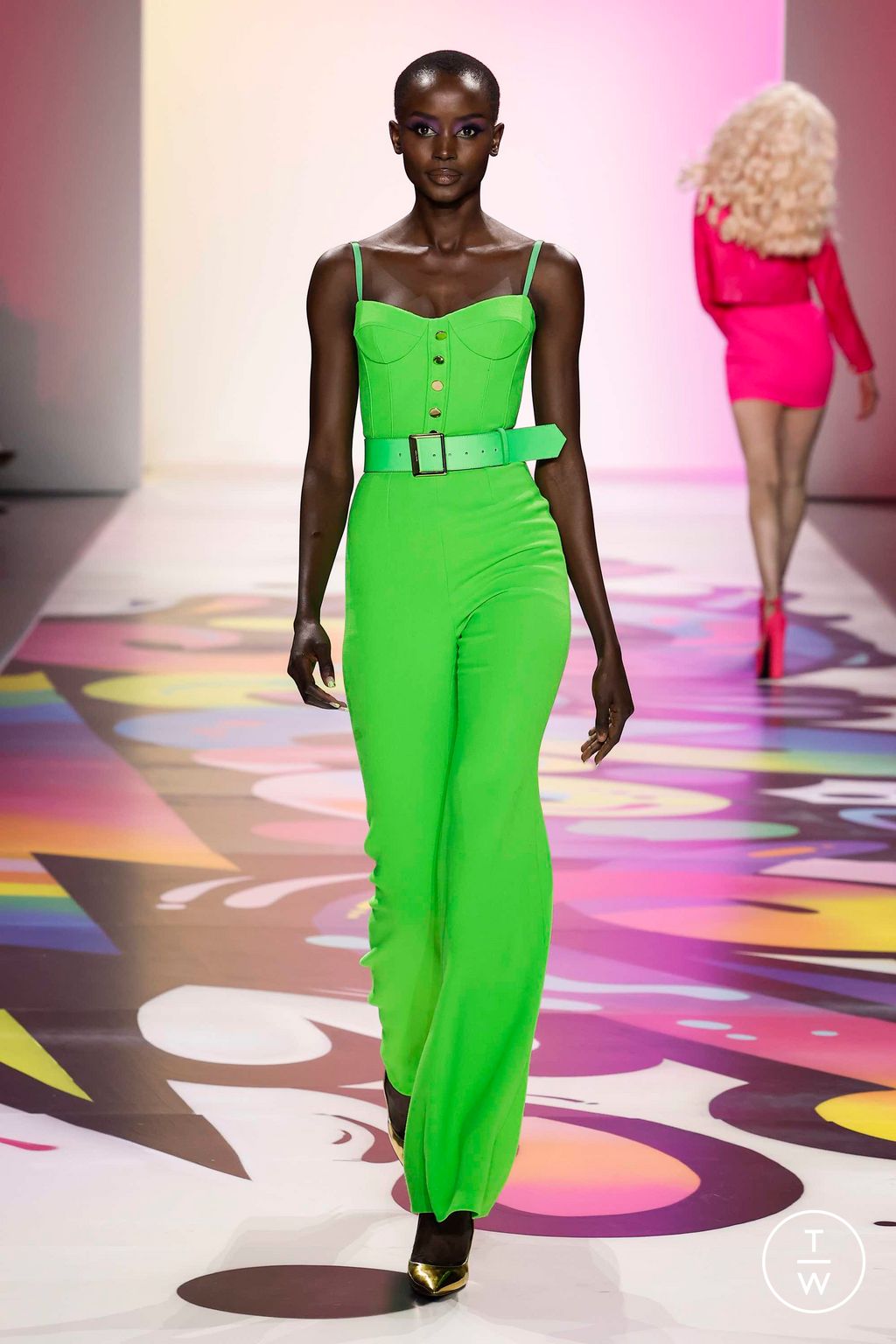 Fashion Week New York Spring/Summer 2023 look 5 from the Sergio Hudson collection womenswear