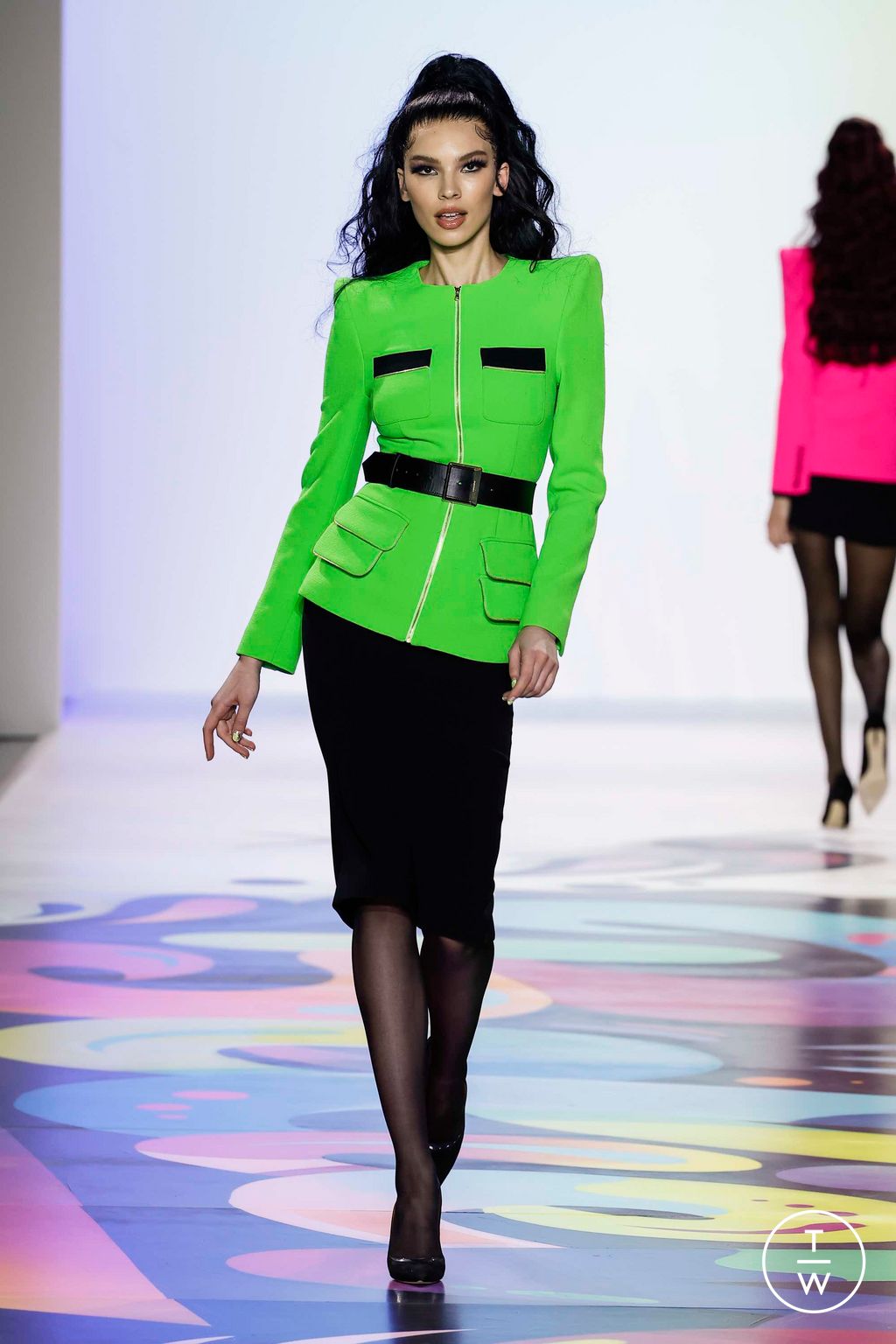 Fashion Week New York Spring/Summer 2023 look 7 de la collection Sergio Hudson womenswear