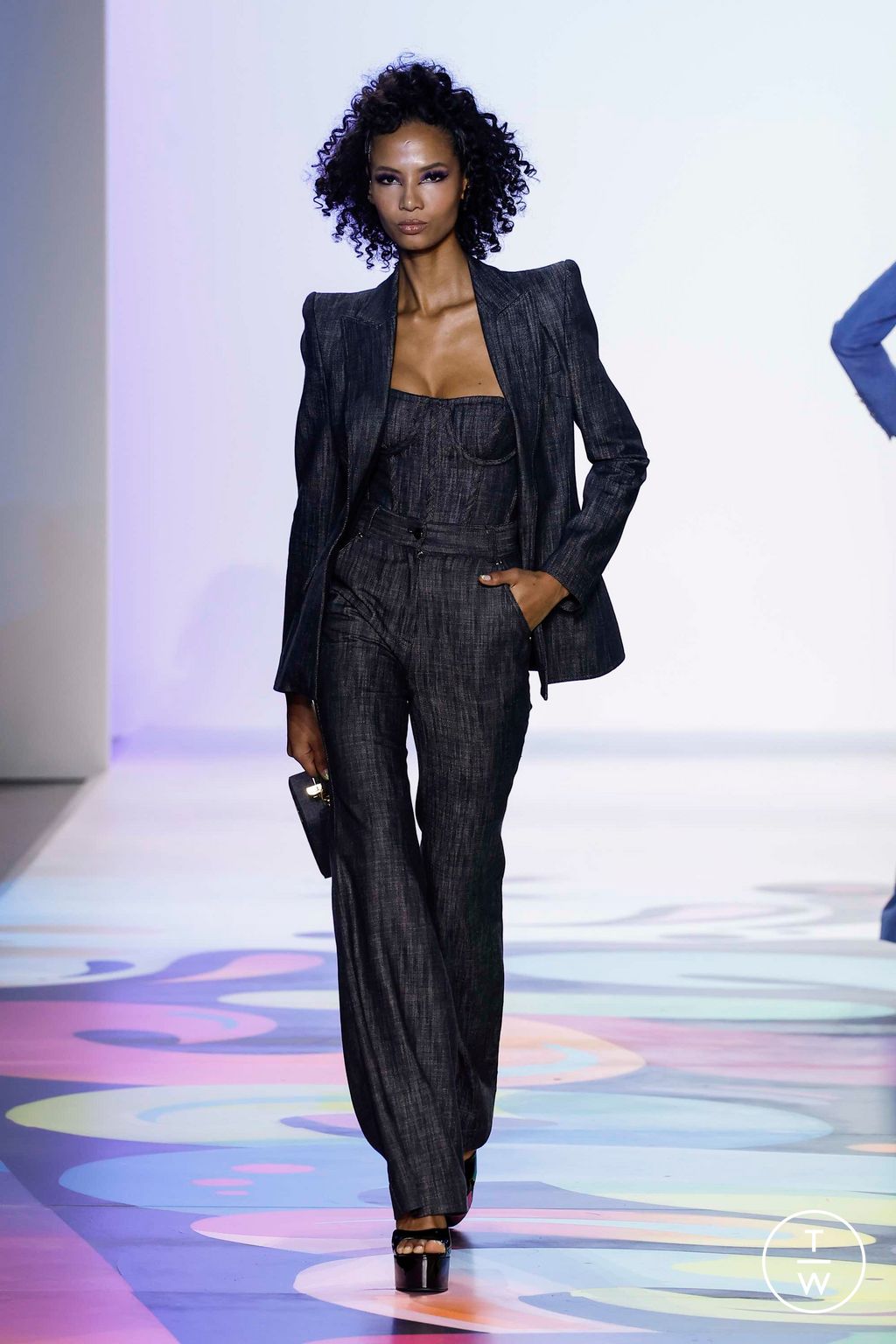 Fashion Week New York Spring/Summer 2023 look 23 from the Sergio Hudson collection womenswear