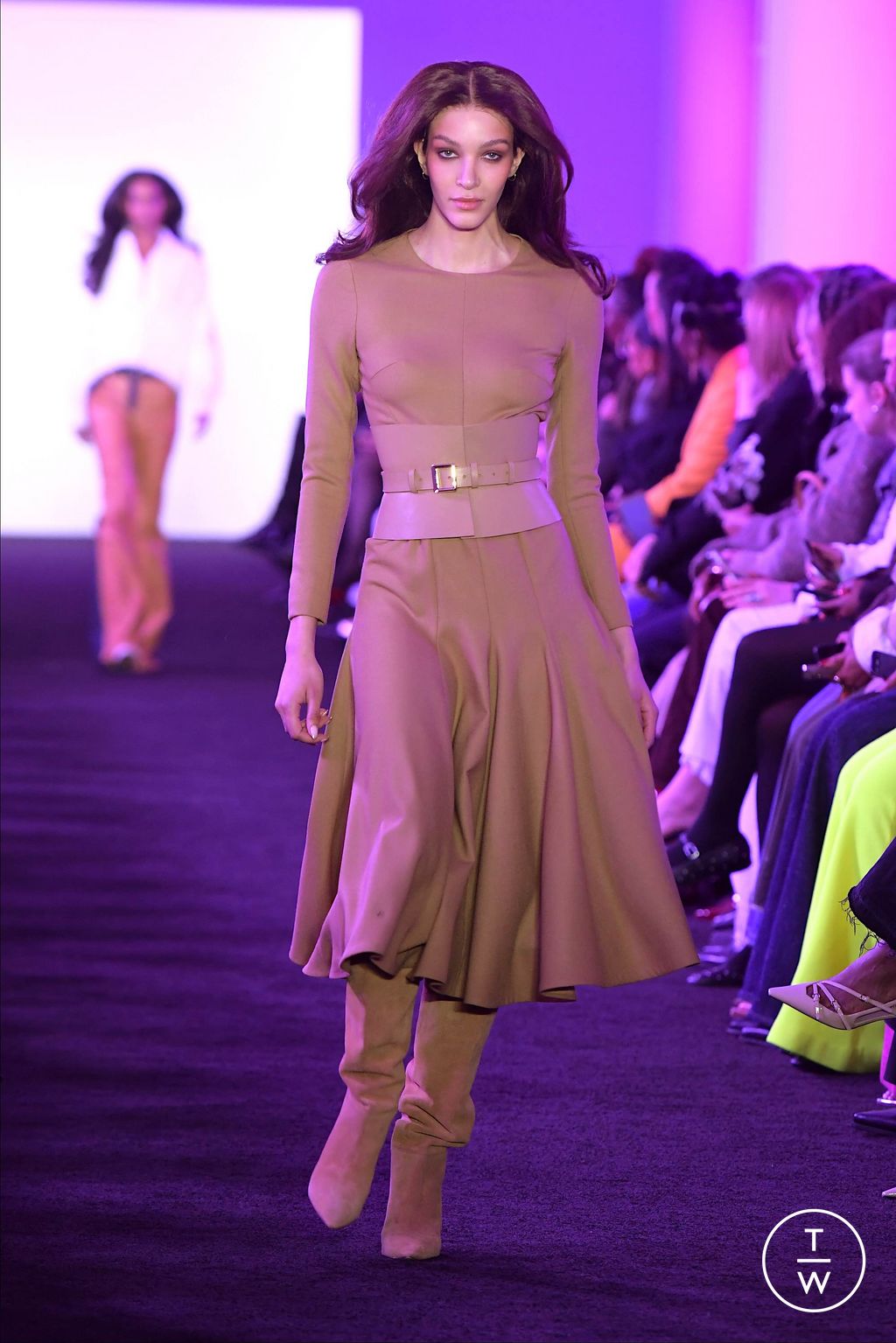 Fashion Week New York Fall/Winter 2024 look 22 de la collection Sergio Hudson womenswear