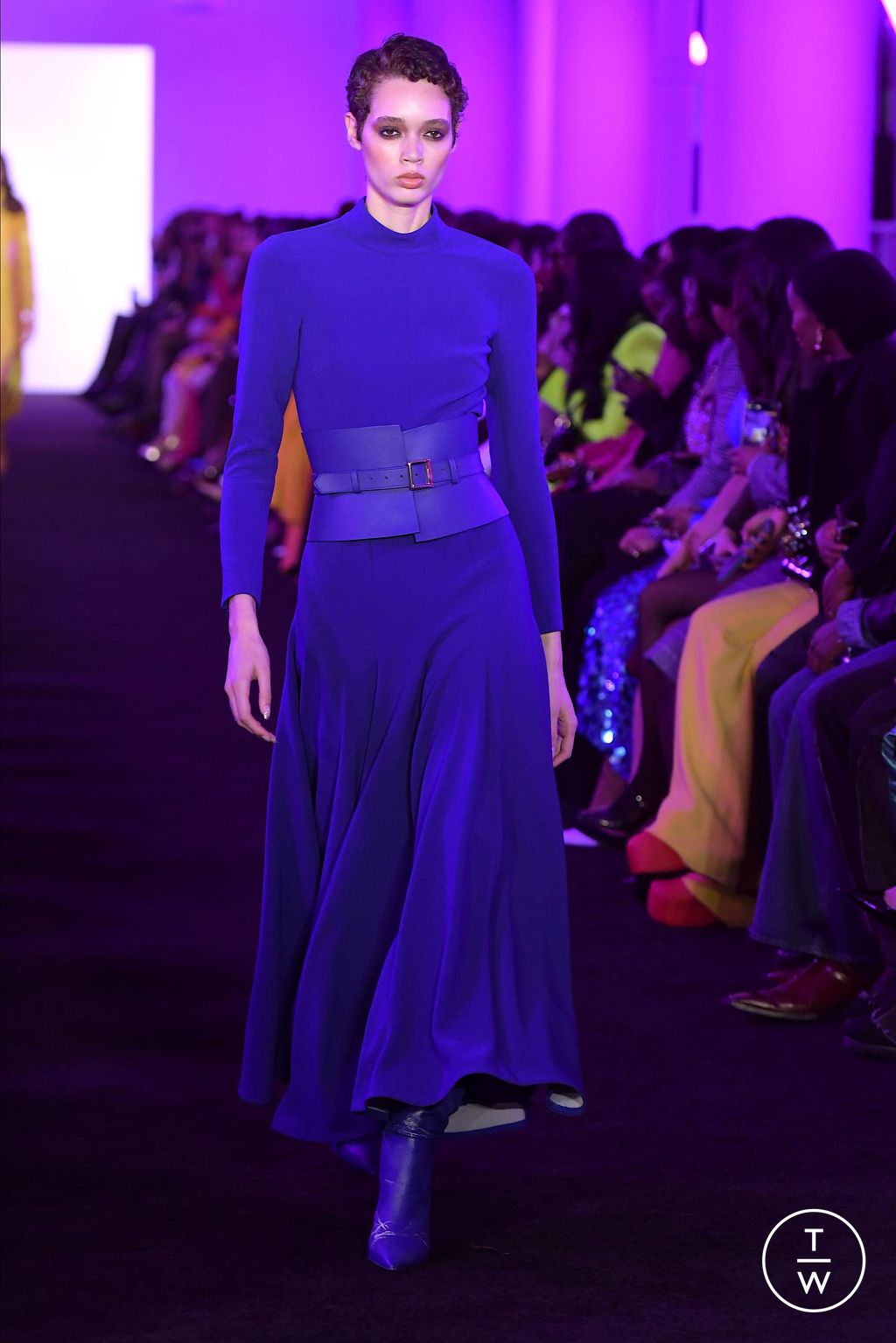 Fashion Week New York Fall/Winter 2024 look 35 de la collection Sergio Hudson womenswear