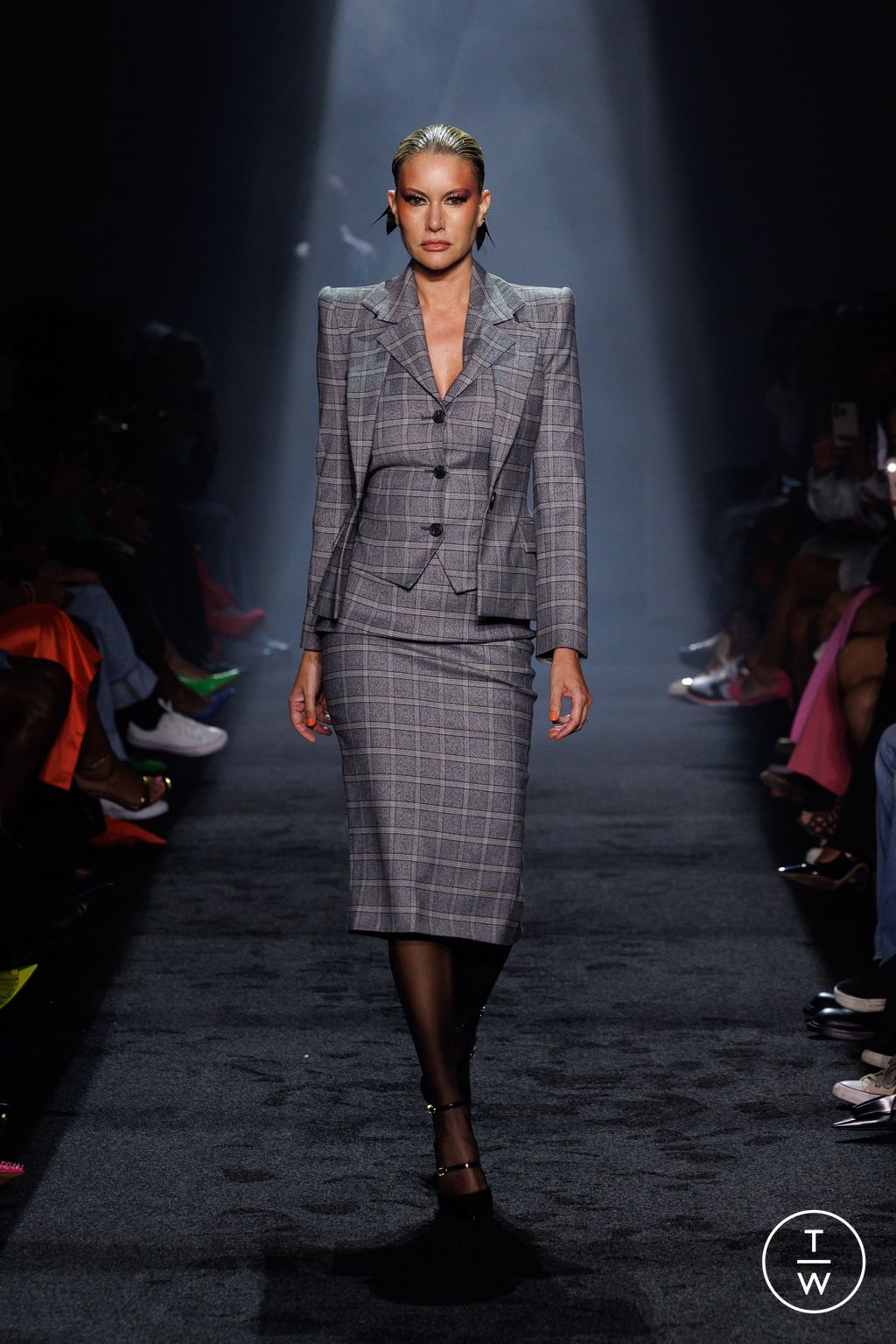 Fashion Week New York Spring/Summer 2024 look 4 de la collection Sergio Hudson womenswear