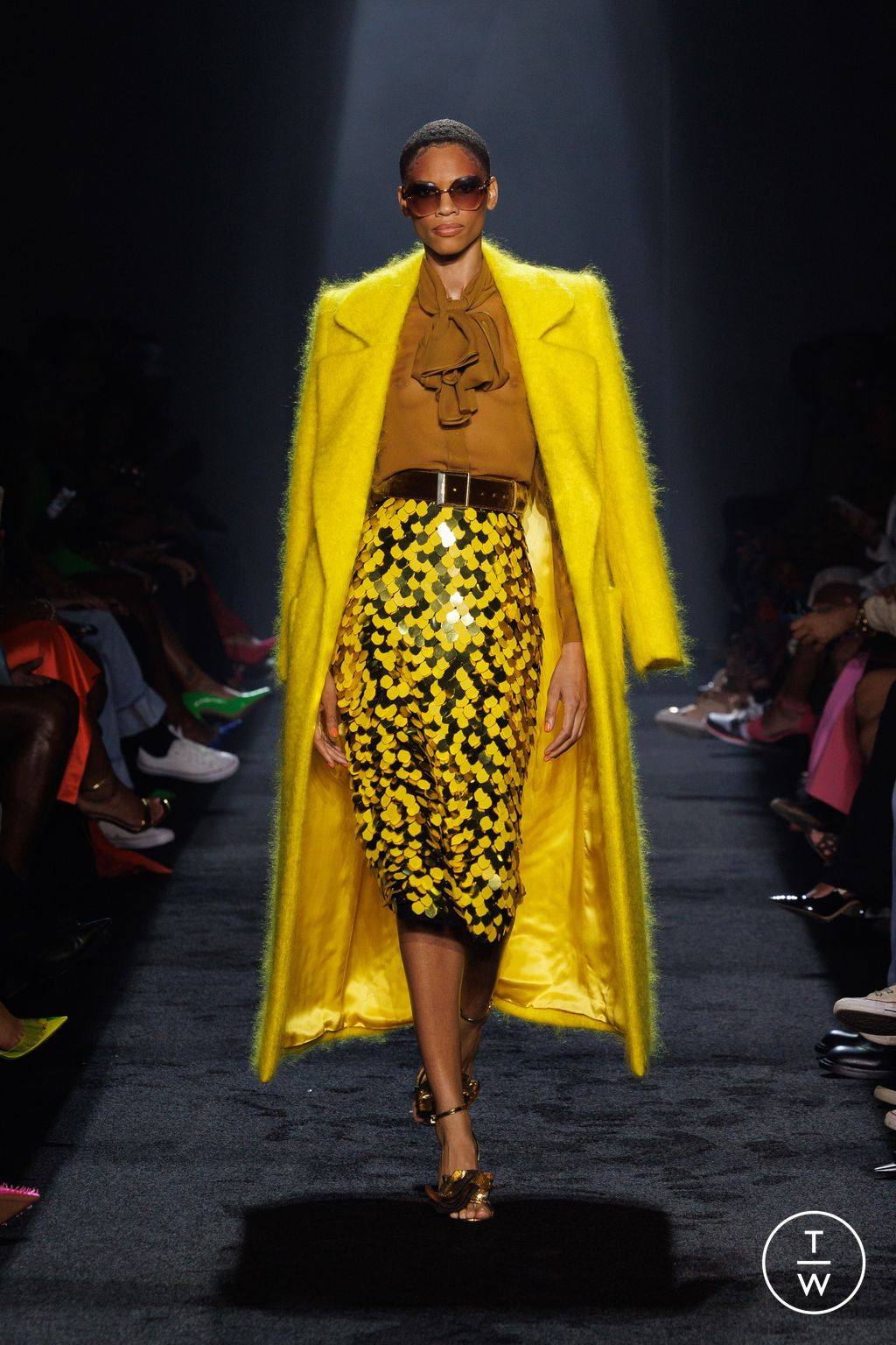 Fashion Week New York Spring/Summer 2024 look 13 from the Sergio Hudson collection 女装