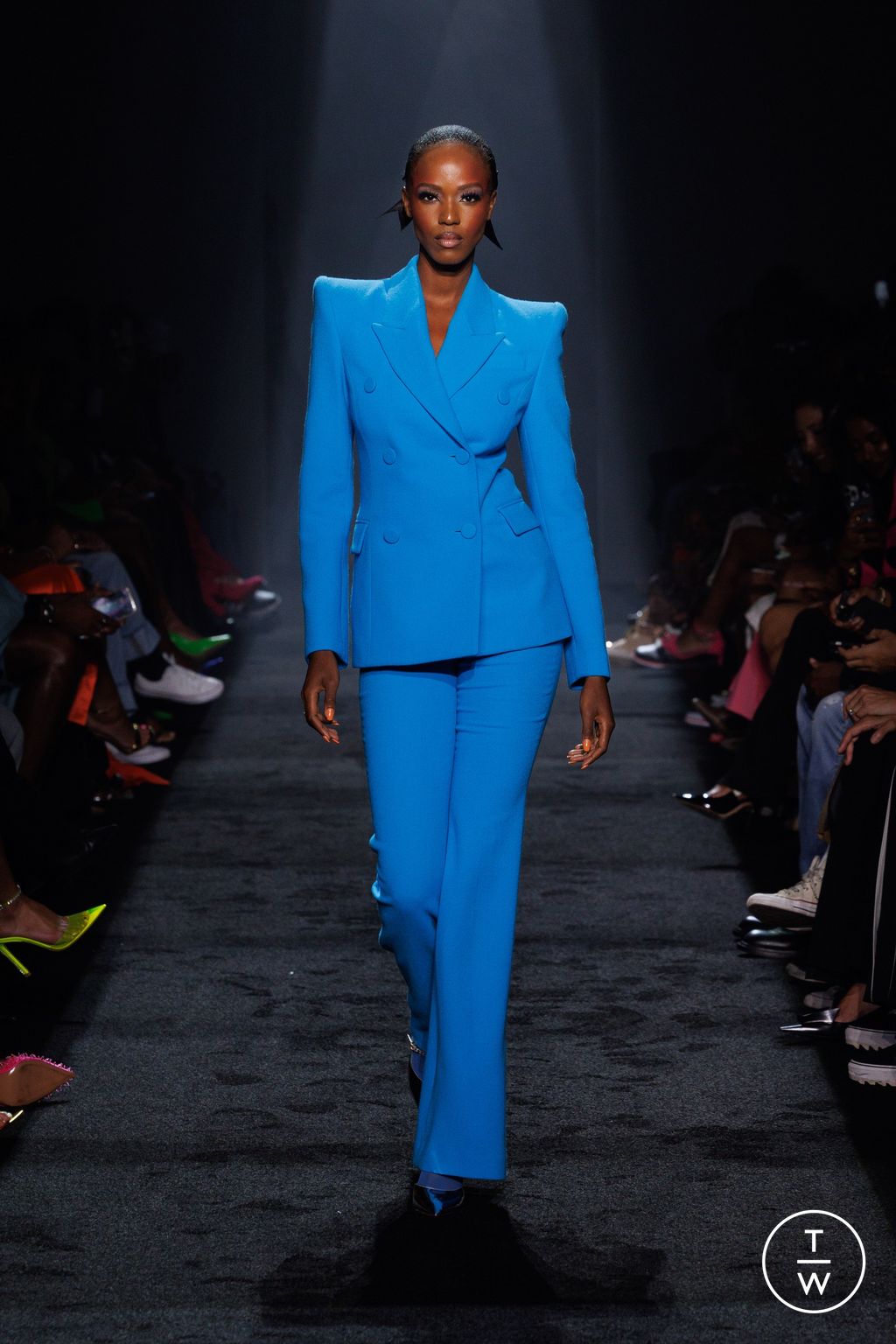 Fashion Week New York Spring/Summer 2024 look 17 from the Sergio Hudson collection womenswear