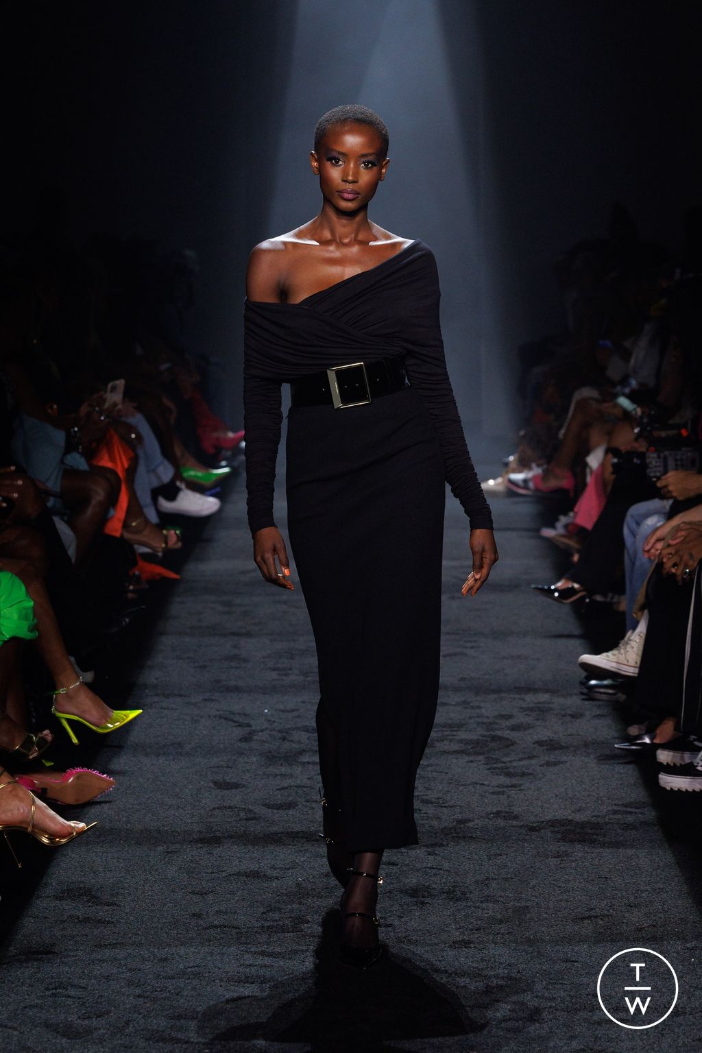 Fashion Week New York Spring/Summer 2024 look 21 from the Sergio Hudson collection womenswear