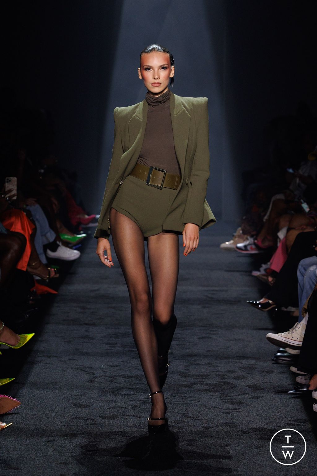 Fashion Week New York Spring/Summer 2024 look 22 from the Sergio Hudson collection womenswear