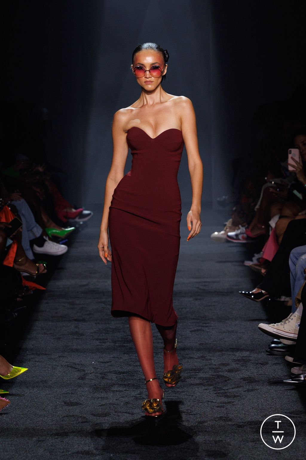 Fashion Week New York Spring/Summer 2024 look 23 from the Sergio Hudson collection womenswear