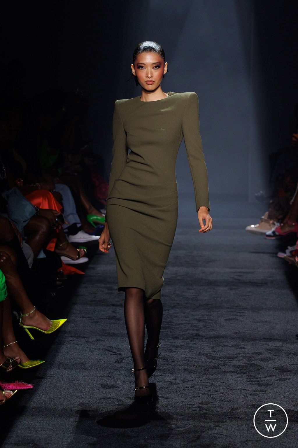 Fashion Week New York Spring/Summer 2024 look 30 from the Sergio Hudson collection womenswear