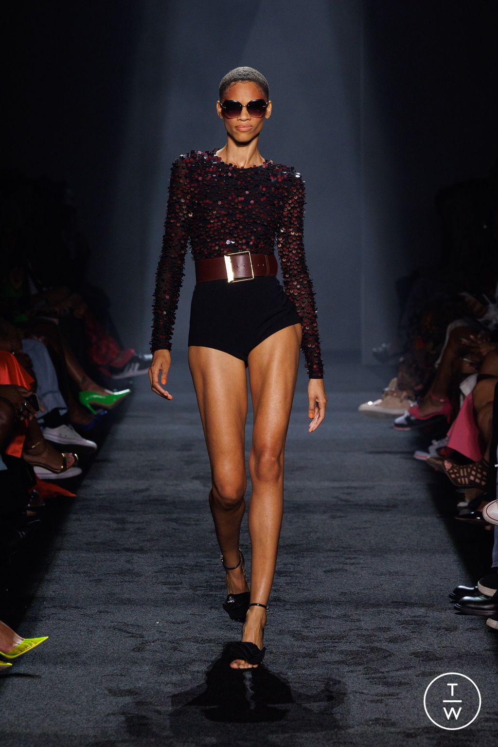 Fashion Week New York Spring/Summer 2024 look 31 from the Sergio Hudson collection womenswear