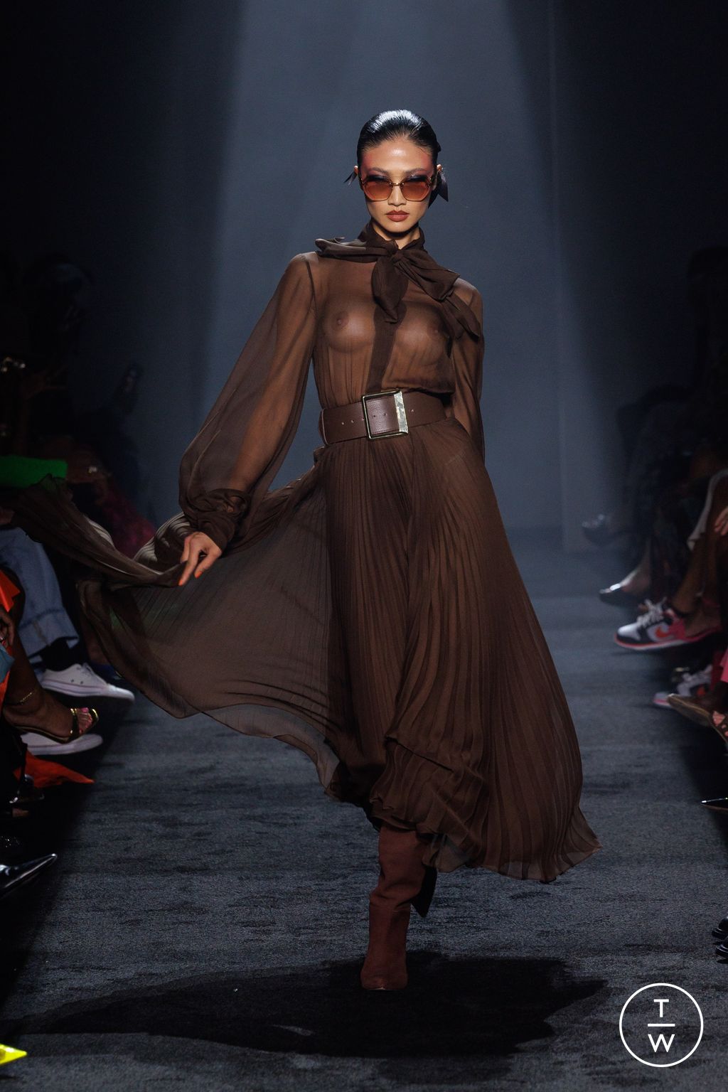 Fashion Week New York Spring/Summer 2024 look 37 from the Sergio Hudson collection womenswear