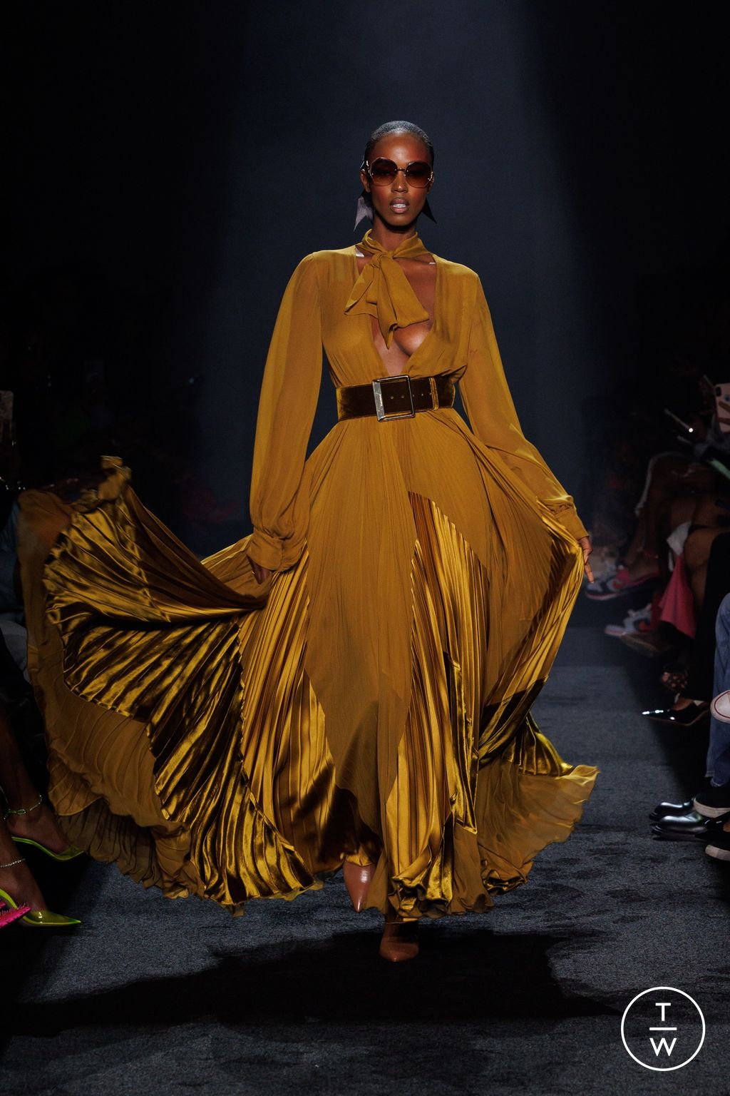 Fashion Week New York Spring/Summer 2024 look 39 de la collection Sergio Hudson womenswear
