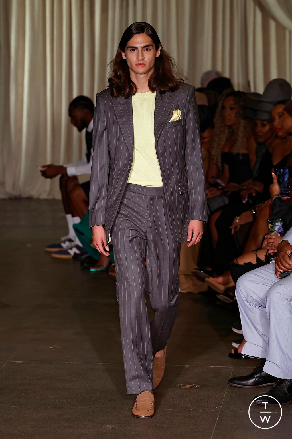 Fashion Week New York Spring/Summer 2025 look 6 from the Sergio Hudson collection womenswear