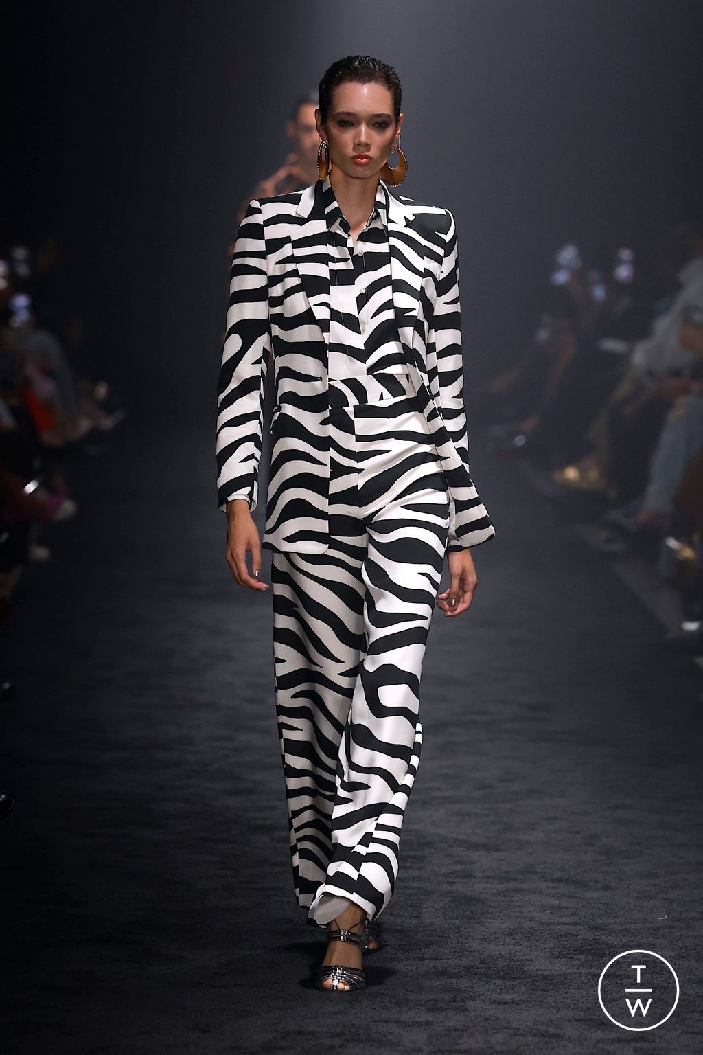 Fashion Week New York Spring/Summer 2026 look 8 from the Sergio Hudson collection womenswear