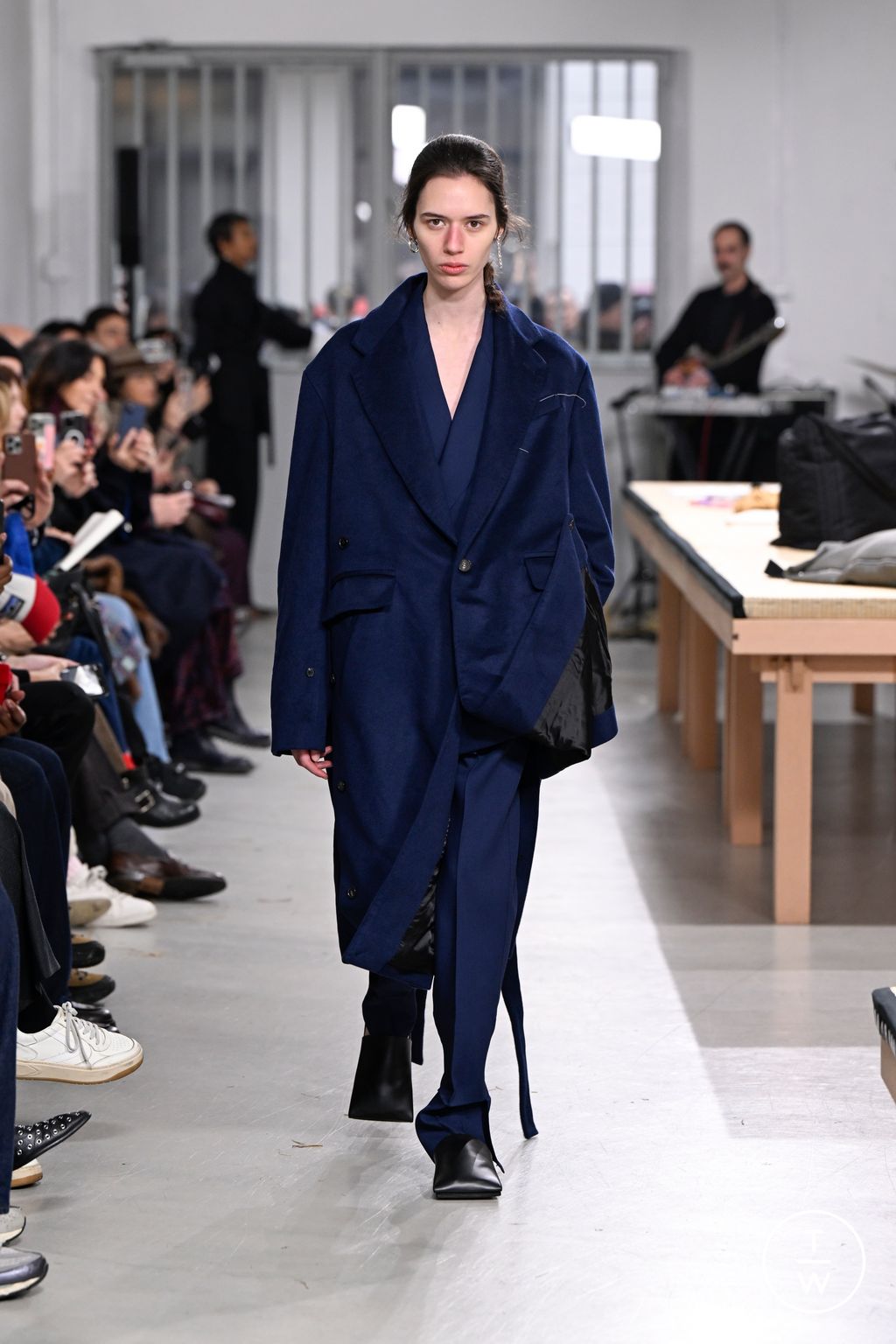 Fashion Week Milan Fall/Winter 2026 look 1 from the Setchu collection menswear