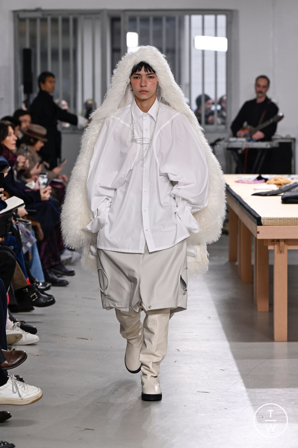 Fashion Week Milan Fall/Winter 2026 look 8 from the Setchu collection menswear