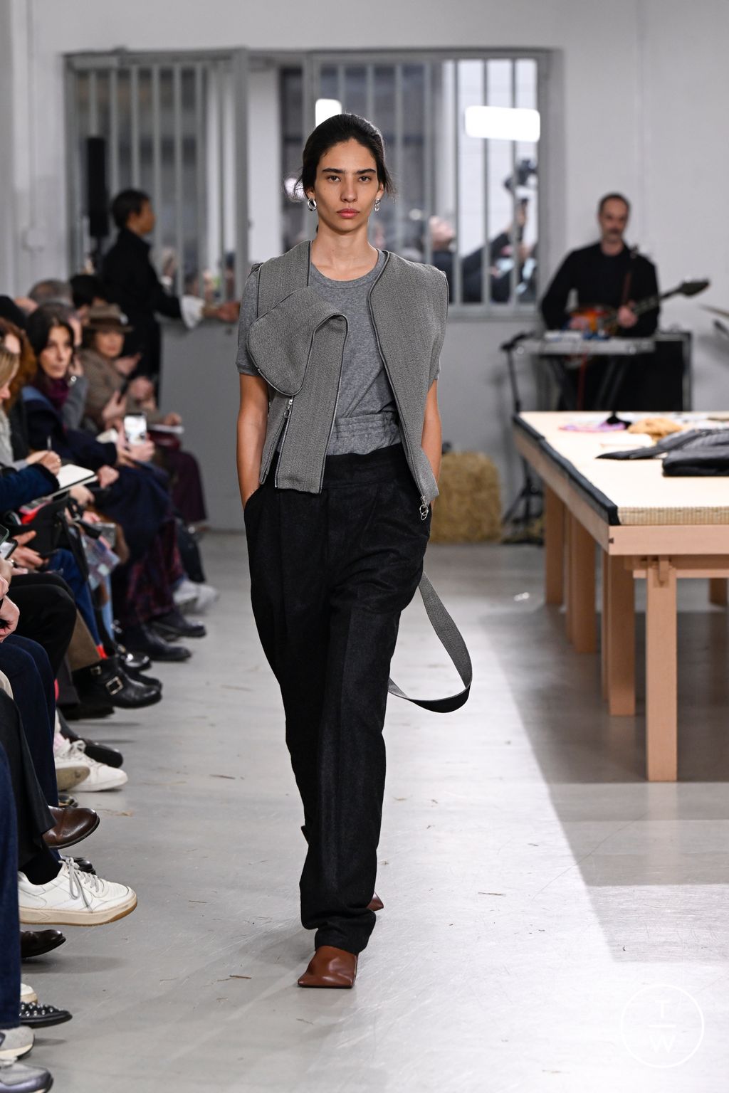 Fashion Week Milan Fall/Winter 2026 look 10 from the Setchu collection menswear