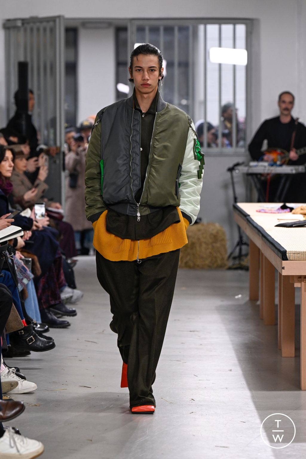 Fashion Week Milan Fall/Winter 2026 look 13 from the Setchu collection menswear