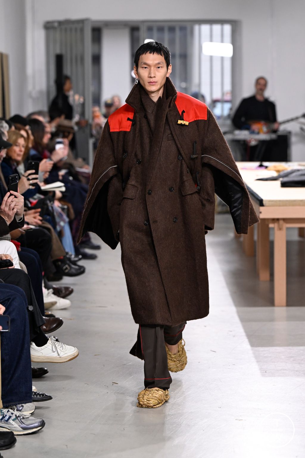 Fashion Week Milan Fall/Winter 2026 look 18 de la collection Setchu menswear