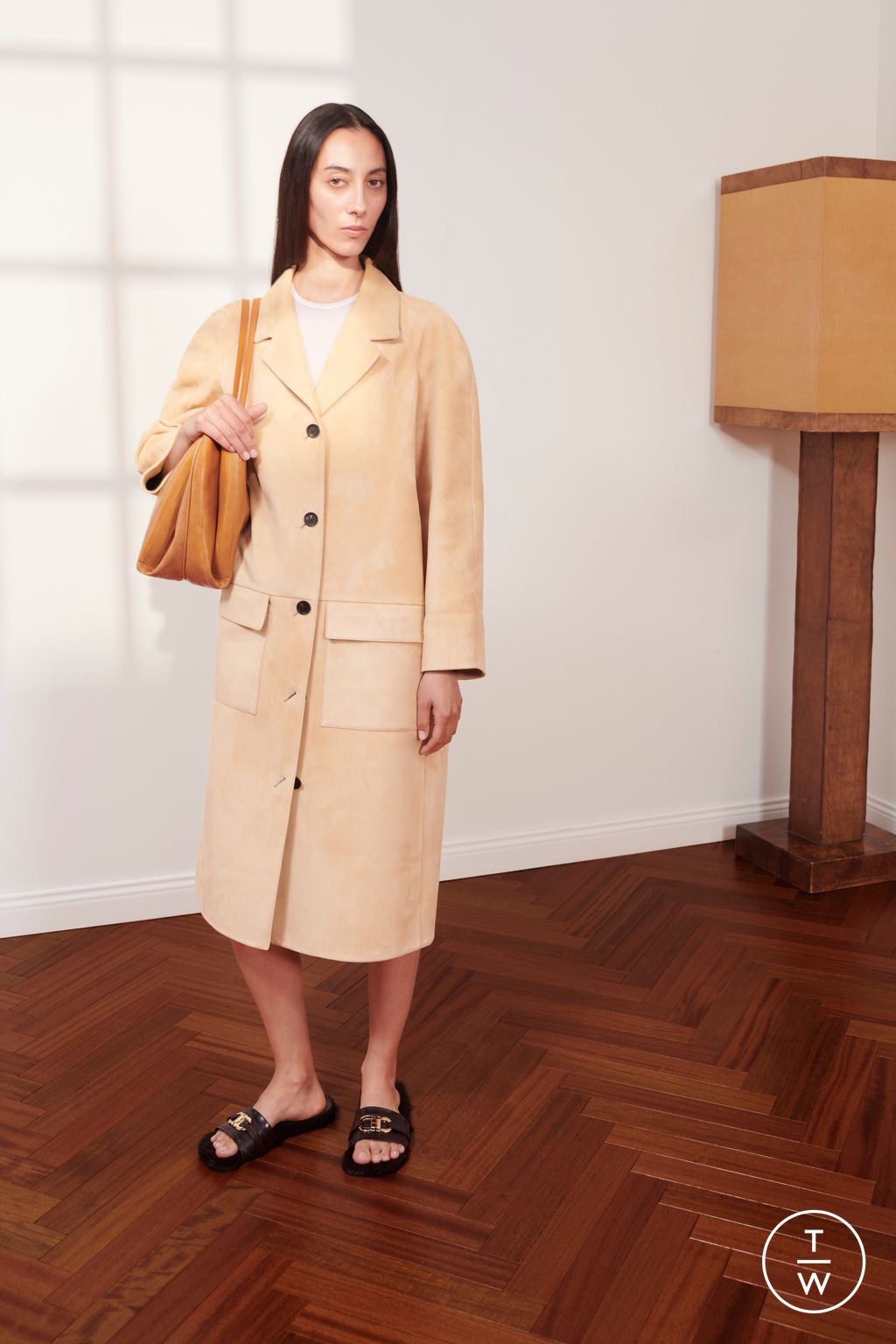 Fashion Week Milan Resort 2026 look 5 from the Ferragamo collection womenswear