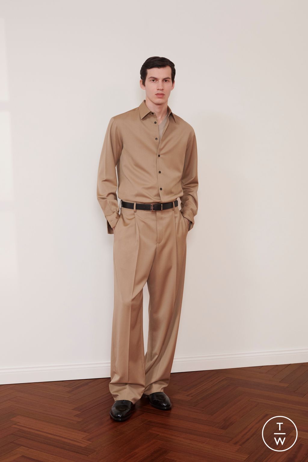 Fashion Week Milan Resort 2026 look 7 from the Ferragamo collection womenswear
