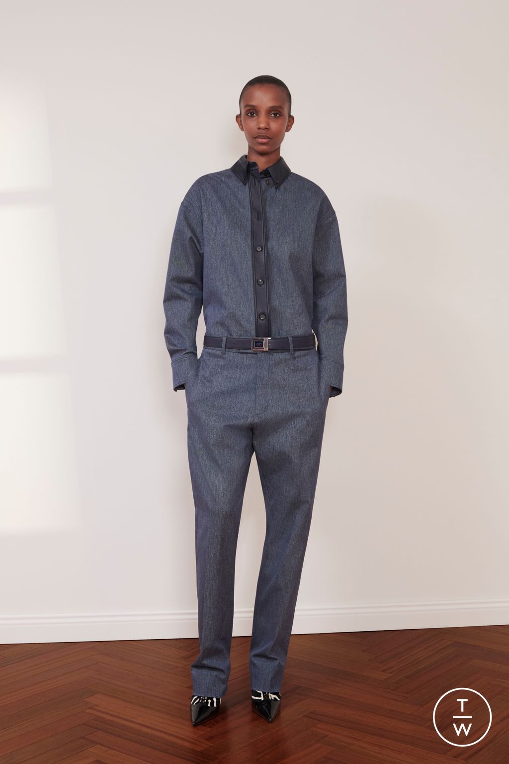 Fashion Week Milan Resort 2026 look 29 from the Ferragamo collection 女装