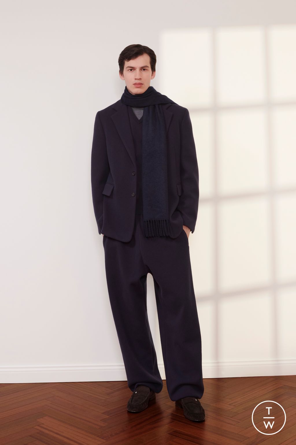 Fashion Week Milan Resort 2026 look 30 from the Ferragamo collection womenswear