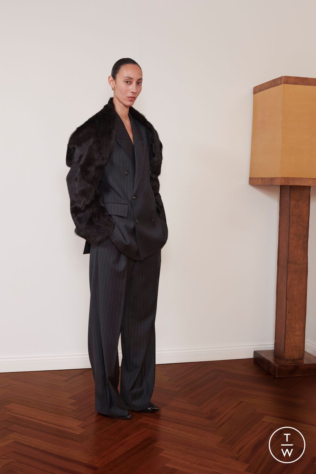 Fashion Week Milan Resort 2026 look 31 from the Ferragamo collection 女装