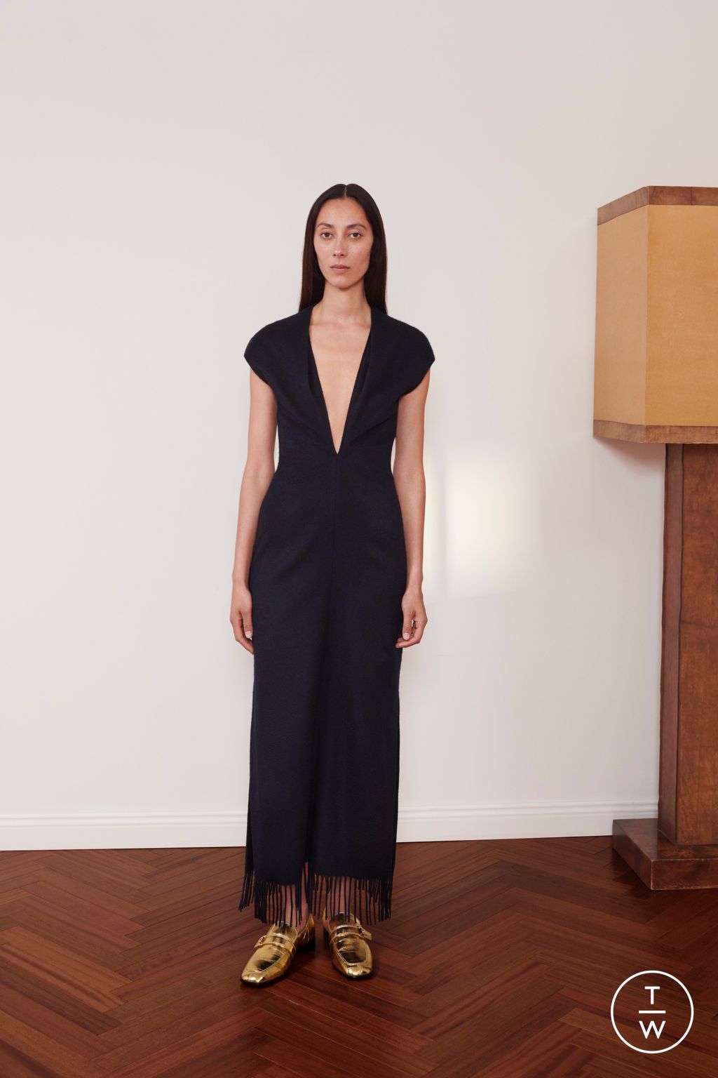 Fashion Week Milan Resort 2026 look 37 from the Ferragamo collection 女装