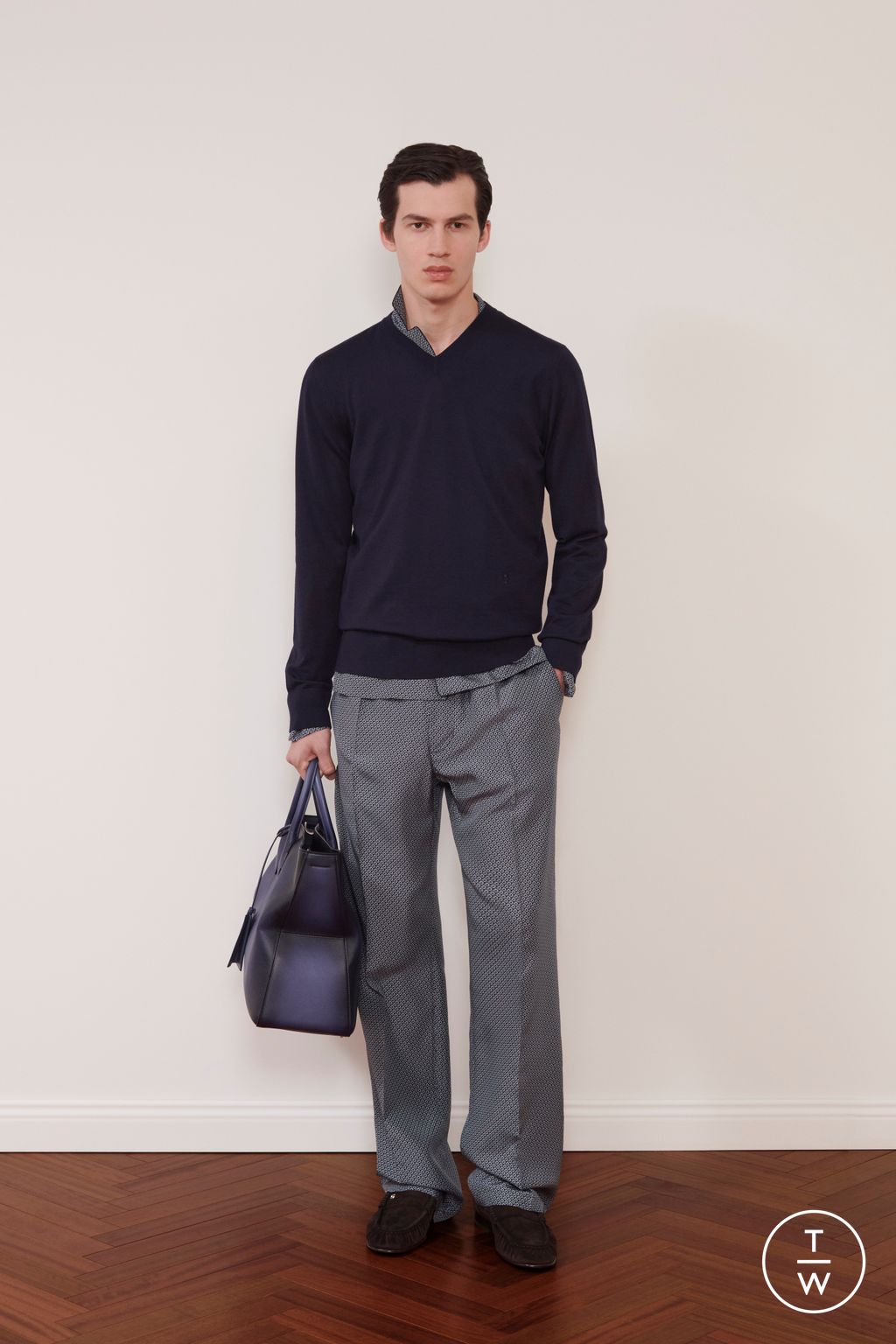 Fashion Week Milan Resort 2026 look 39 from the Ferragamo collection womenswear