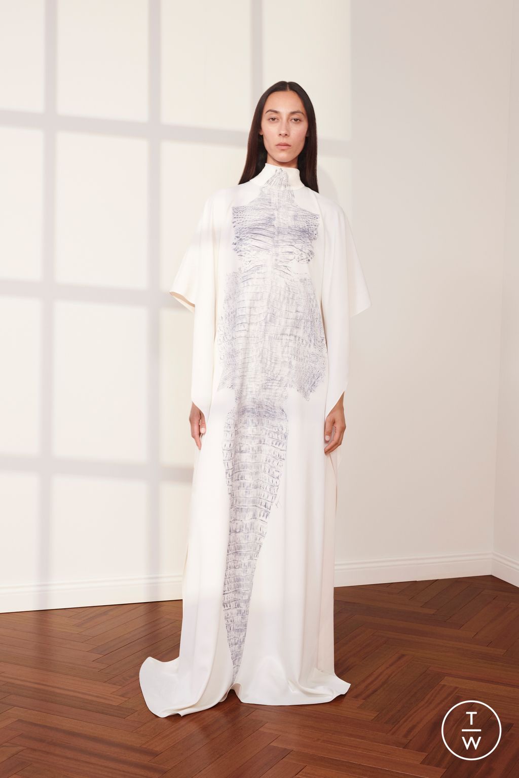 Fashion Week Milan Resort 2026 look 40 from the Ferragamo collection womenswear