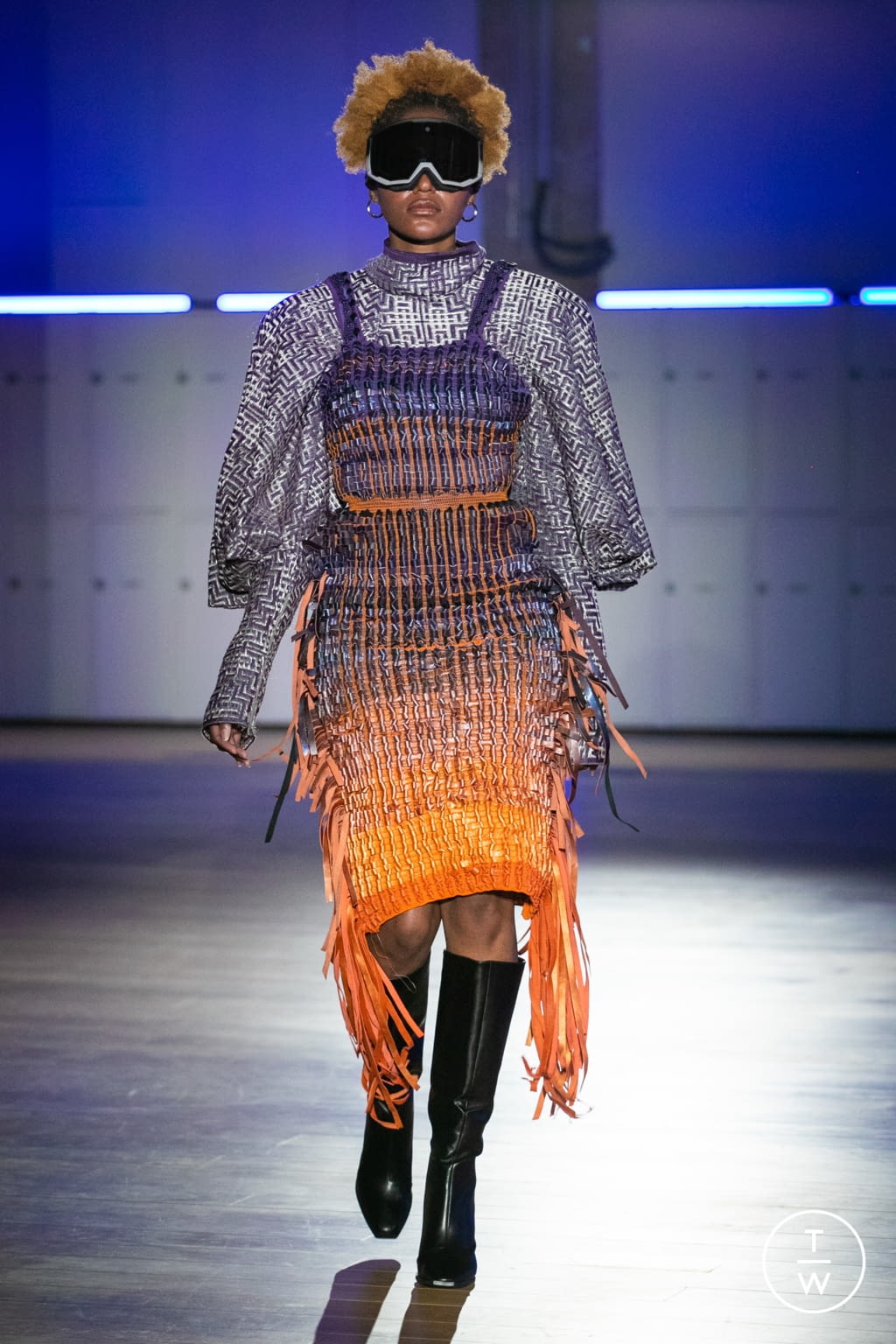 Fashion Week Paris Fall/Winter 2021 look 166 from the IFM PARIS collection 女装