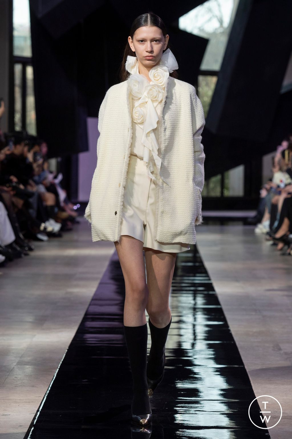 Fashion Week Paris Fall/Winter 2024 look 31 from the Shiatzy Chen collection 女装