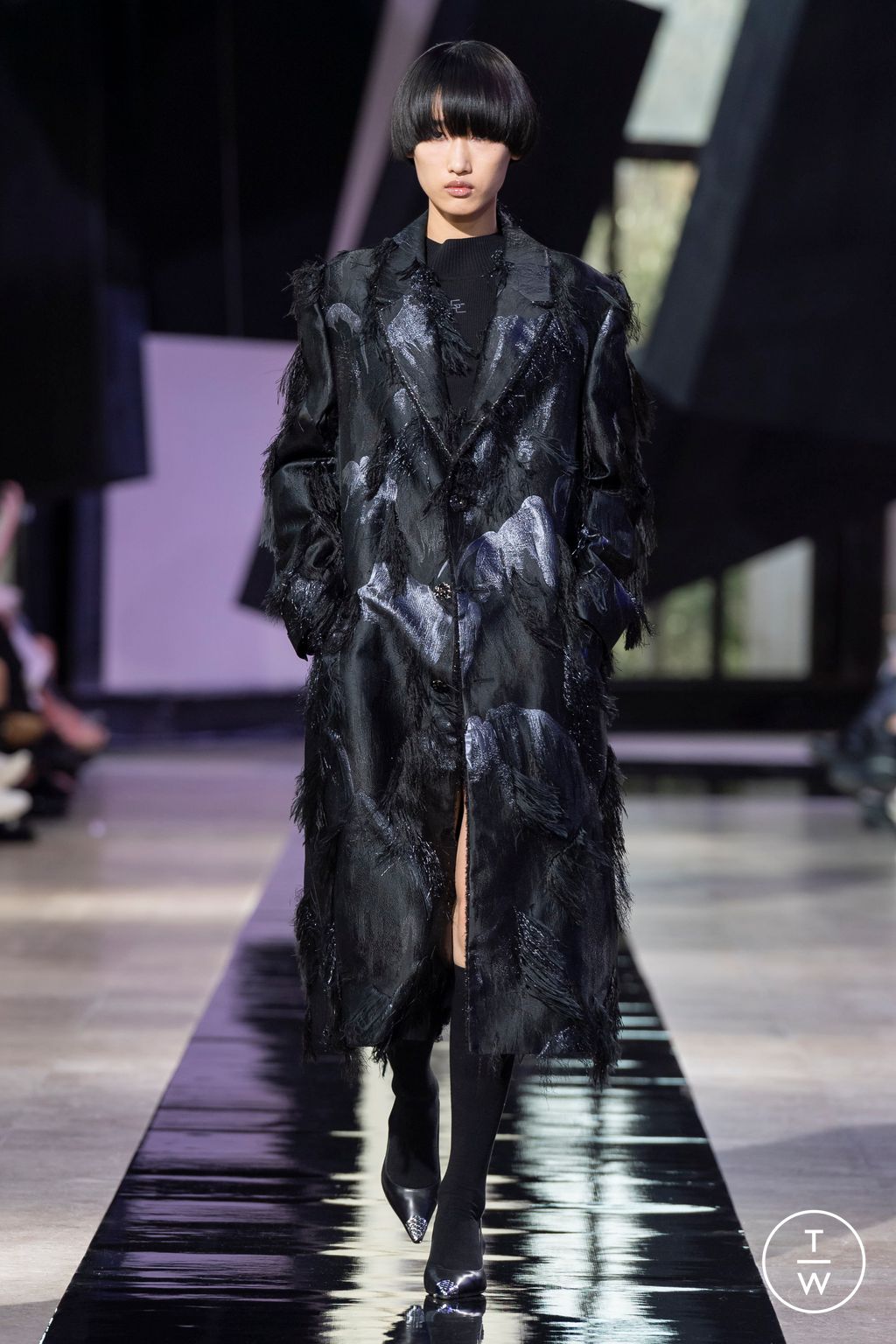 Fashion Week Paris Fall/Winter 2024 look 47 de la collection Shiatzy Chen womenswear